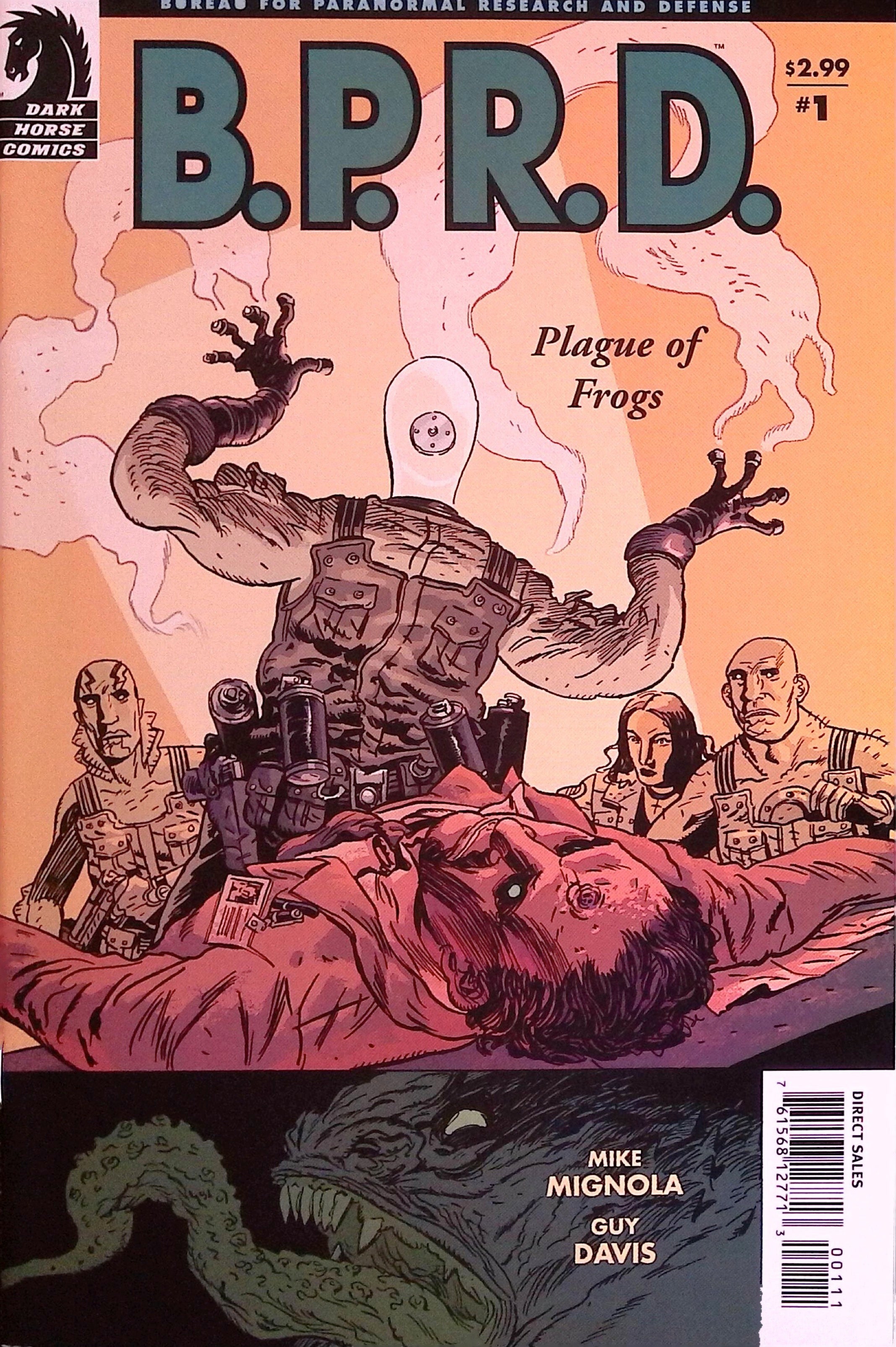 B.P.R.D. The Plague of Frogs # 1 2004 NM