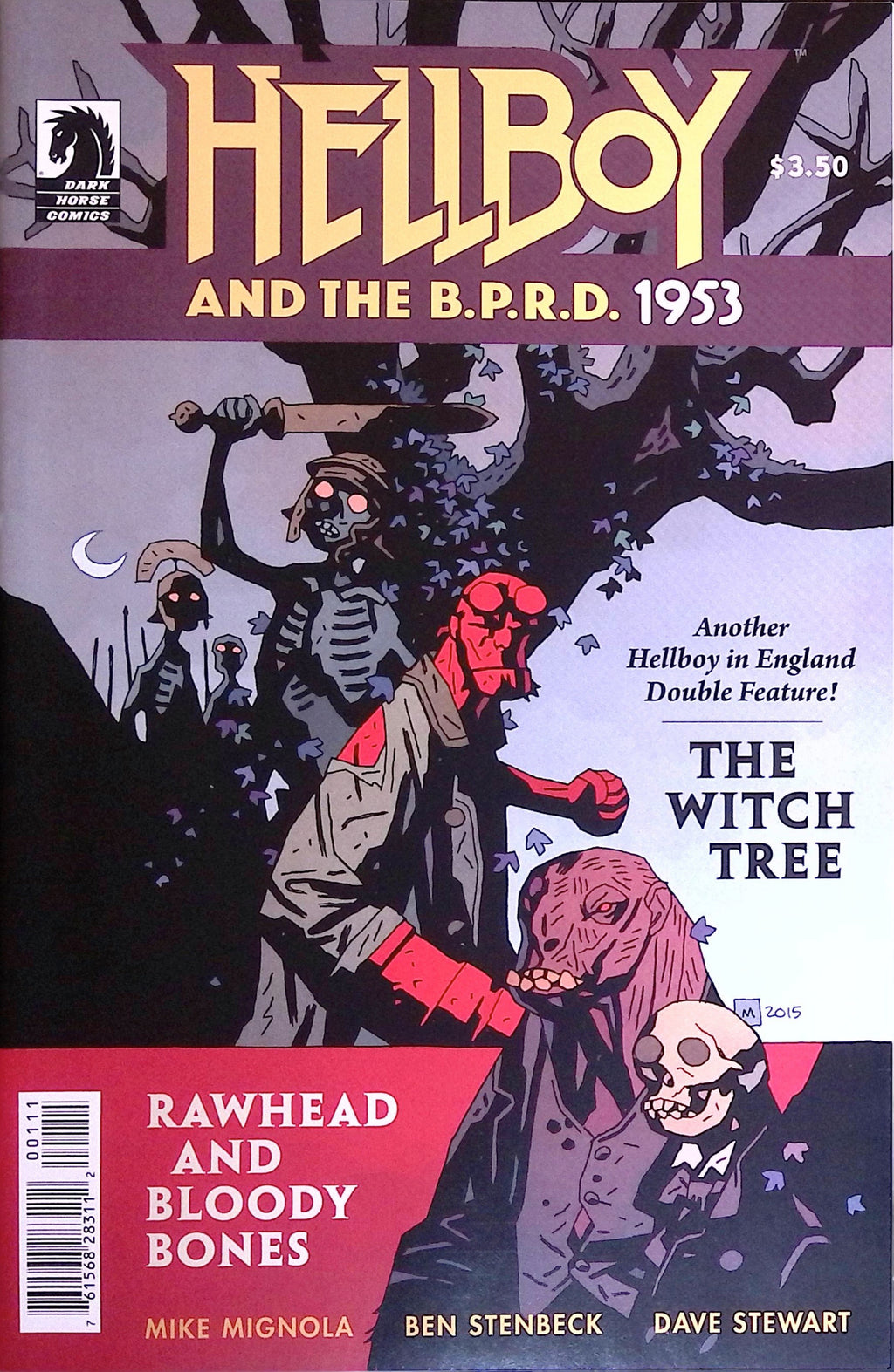 Hellboy and the B.P.R.D.: 1953—The Witch Tree &amp; Rawhead and Bloody Bones # 1 2015 NM-