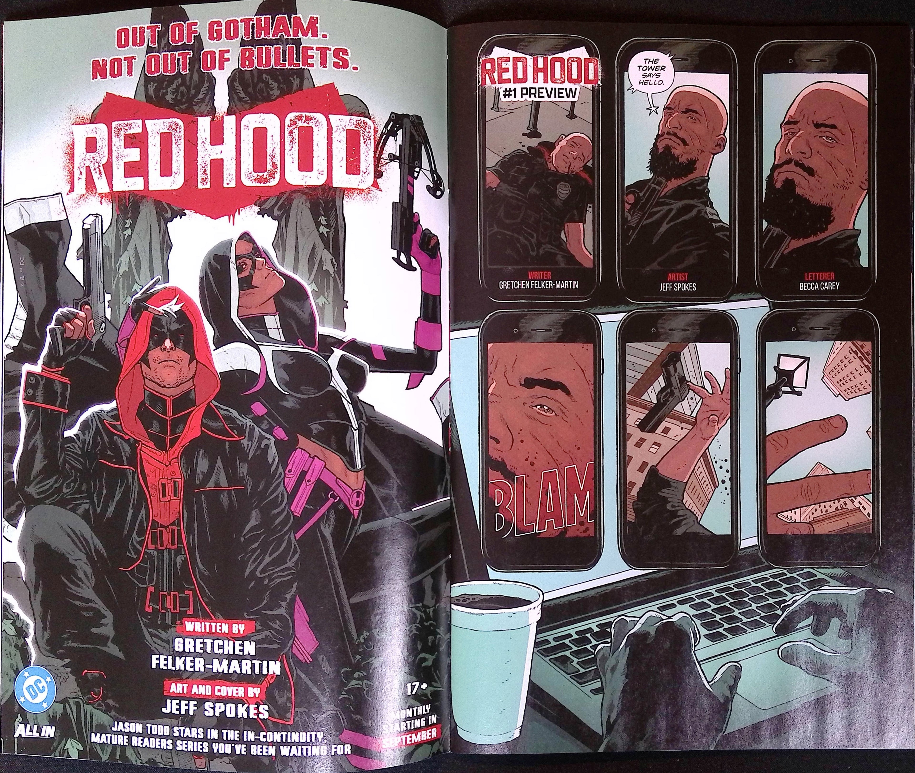 Batman Day 2025 Gotham Sampler Canceled Red Hood Variant #1 NM