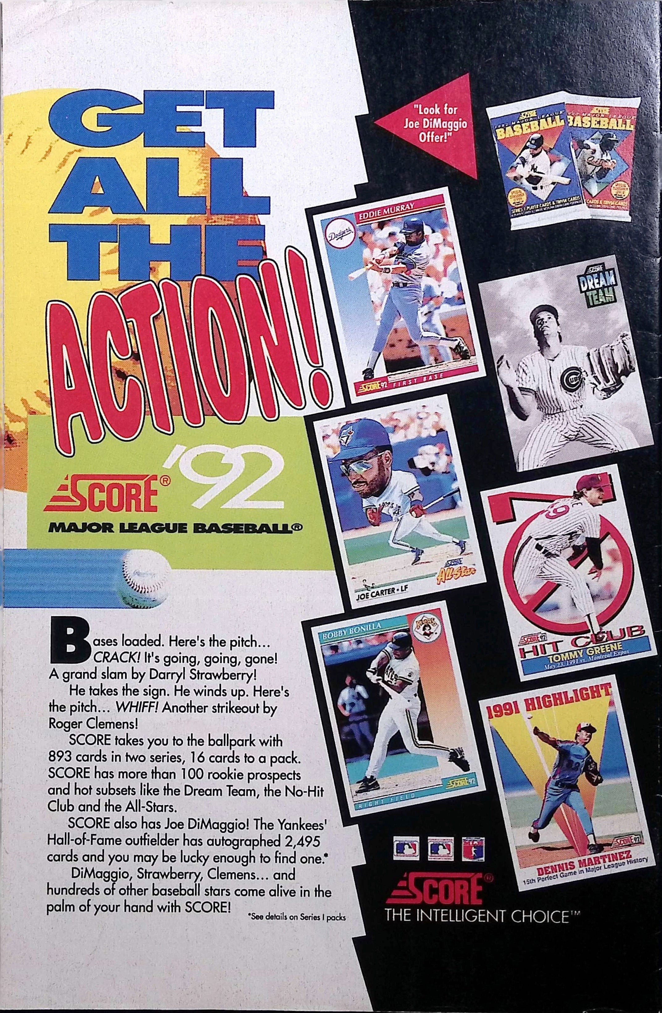 Cage # 1 1992 VF+