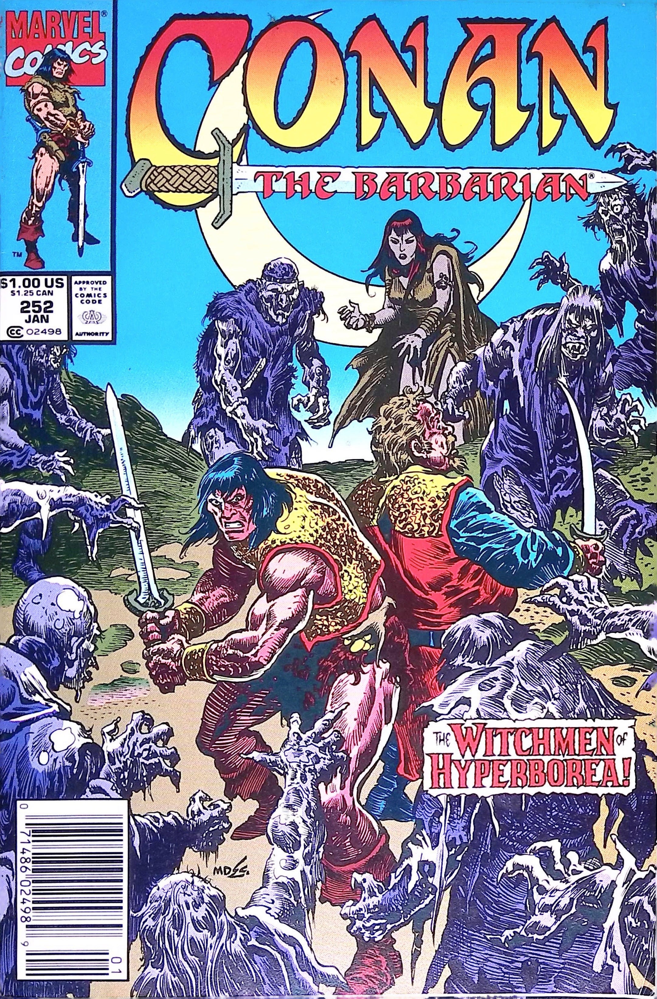 Conan the Barbarian # 252 1992 VF