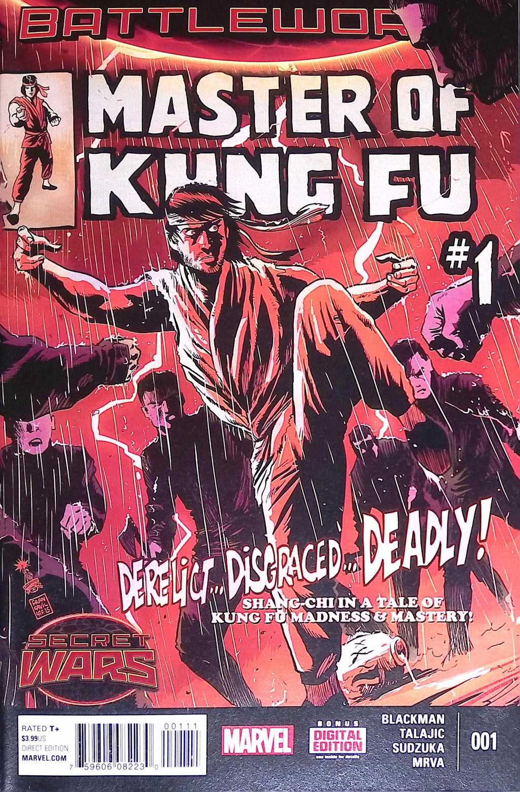 Master of Kung Fu # 1  Battleworld 2015 NM-