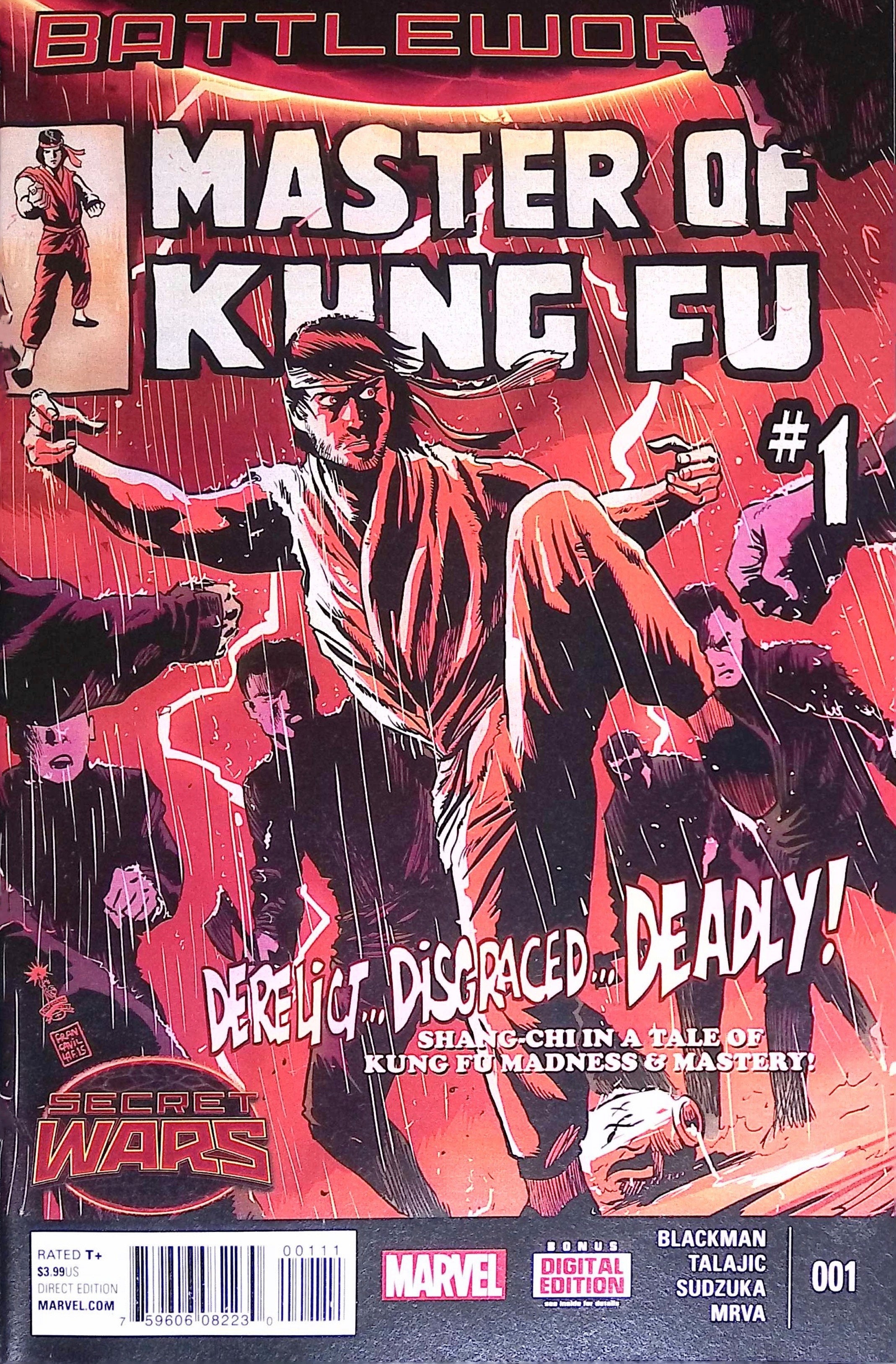Master of Kung Fu # 1  Battleworld 2015 NM-