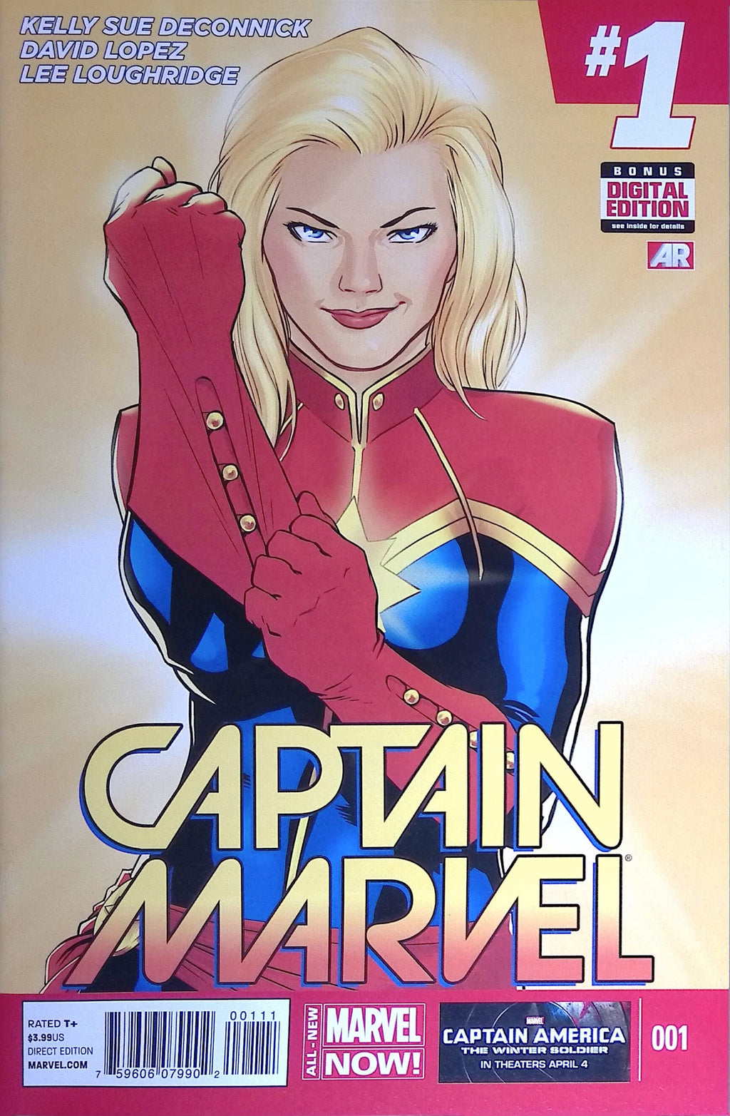 Captain Marvel # 1 2014 NM-