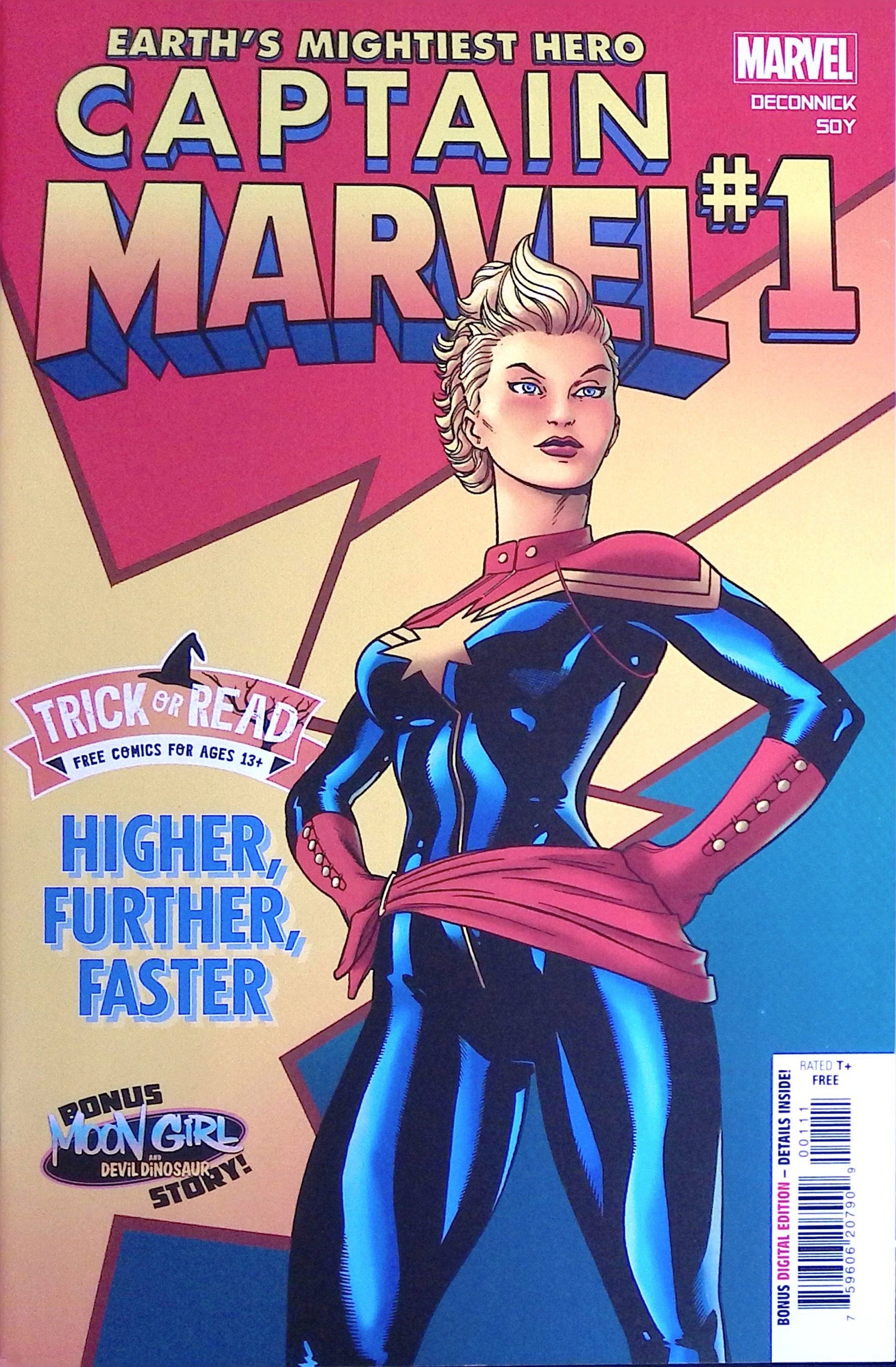 Captain Marvel # 1 2012 Reprint 2023 NM
