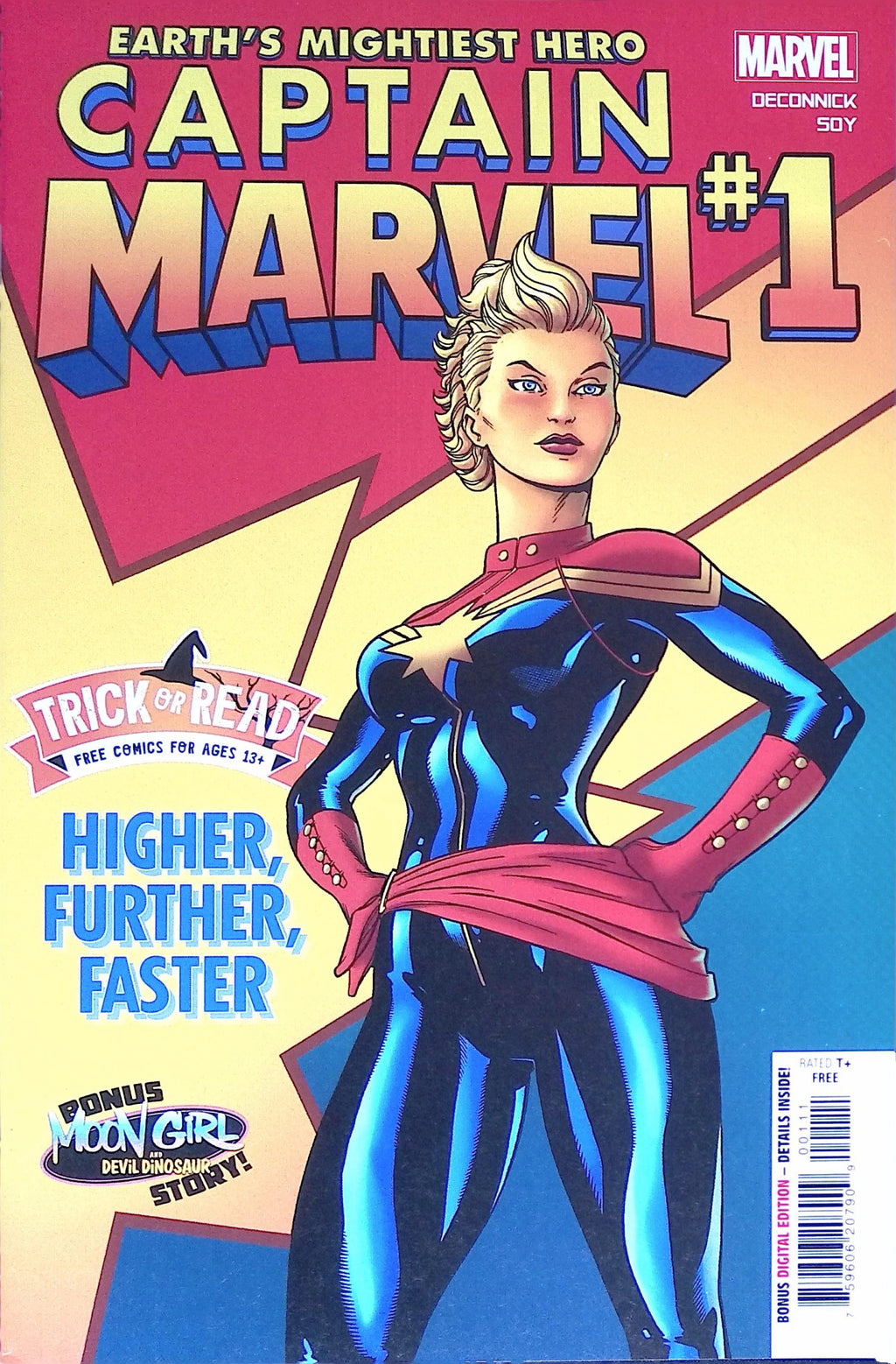Captain Marvel # 1 2012 Reprint 2023 NM