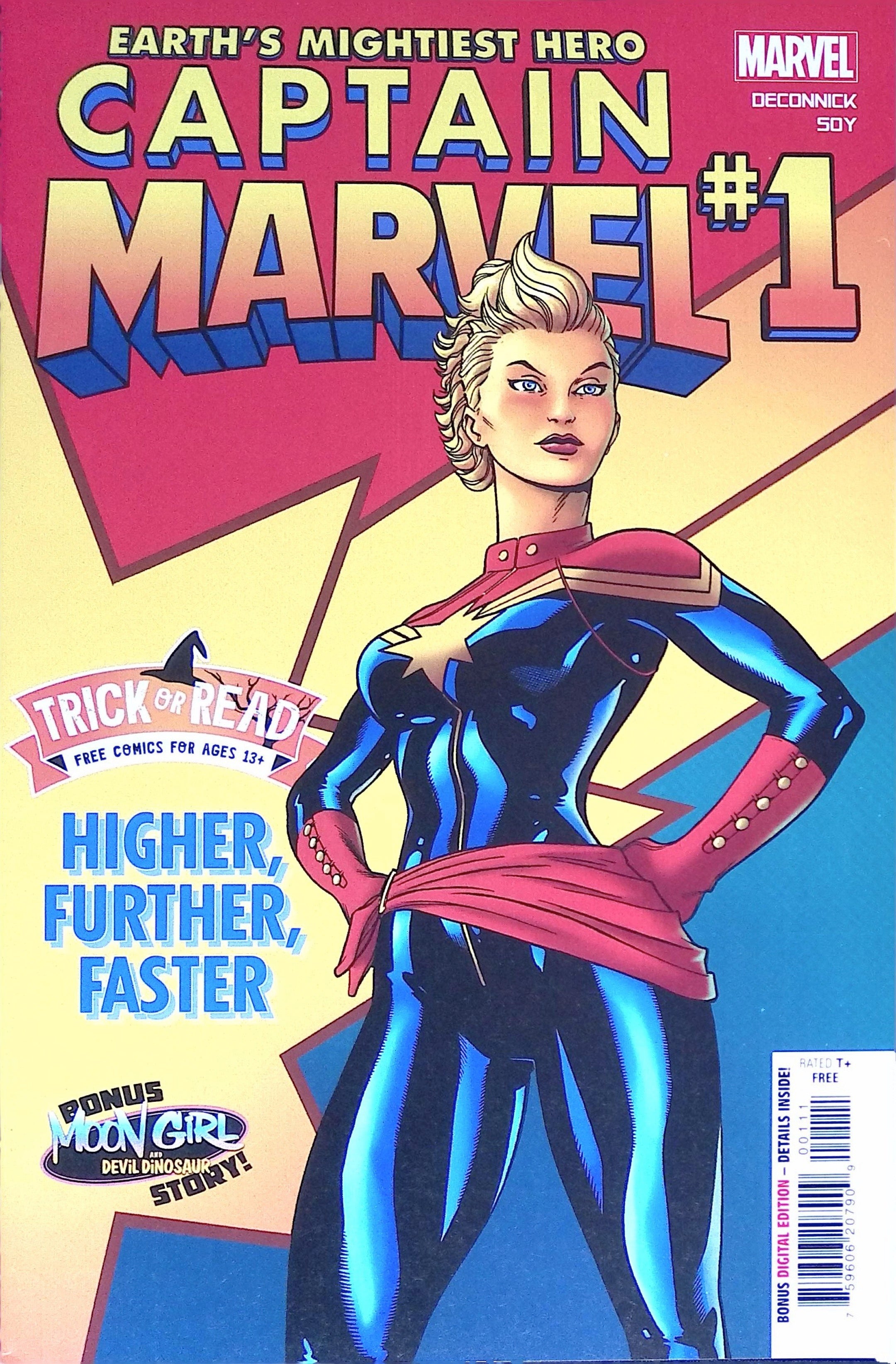 Captain Marvel # 1 2012 Reprint 2023 NM