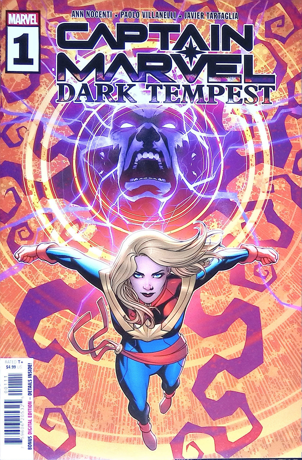 Captain Marvel: Dark Tempest # 1 2023 VF/NM