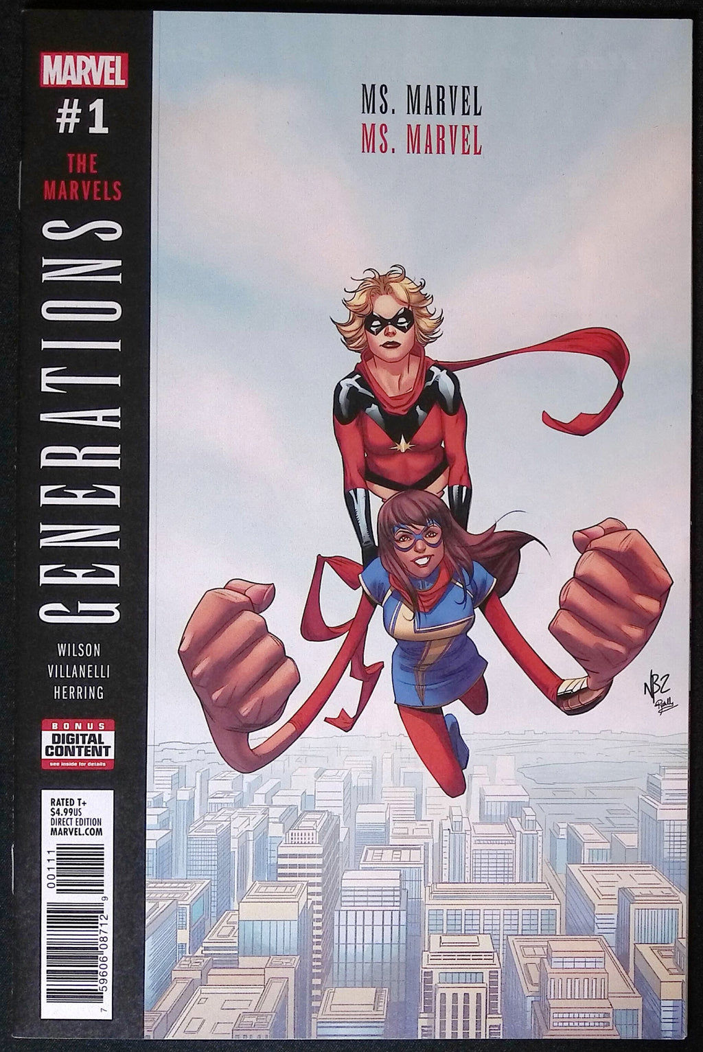 Generations: Ms. Marvel & Ms. Marvel # 1 2017 NM