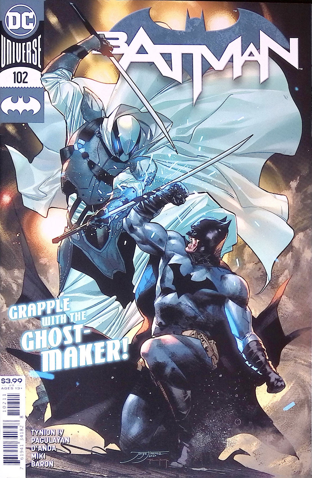 Batman # 102 Cover A First Printing 2020 NM