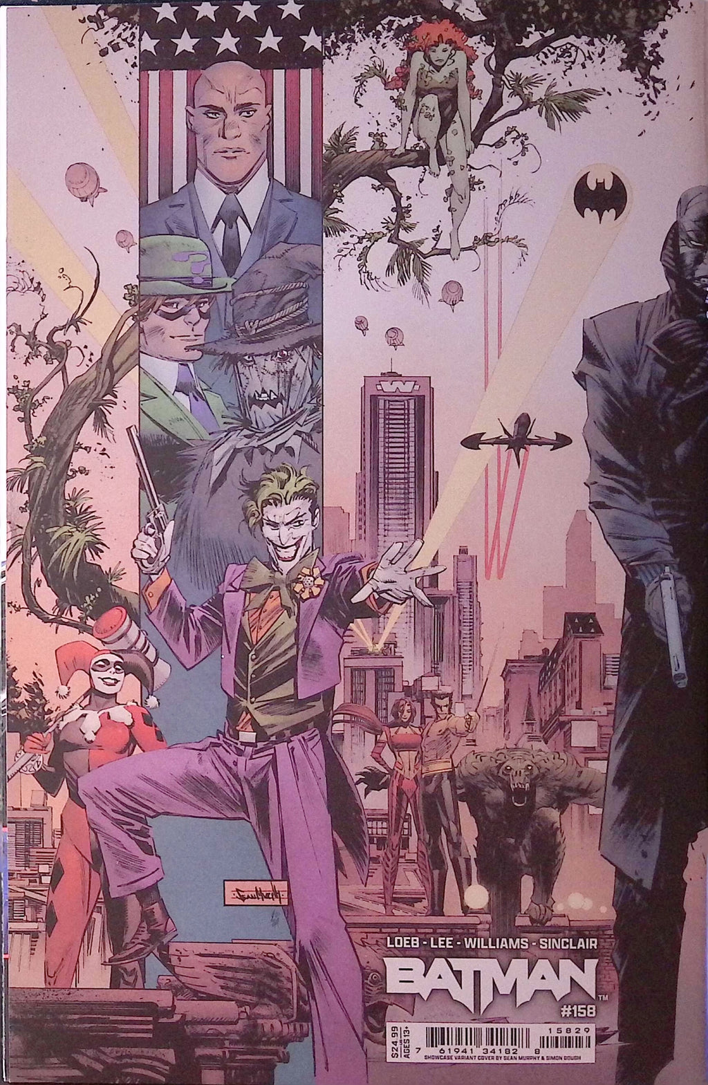 Batman # 158  DC Comics Sean Gordan Murphy Foil Variant 2025 NM-