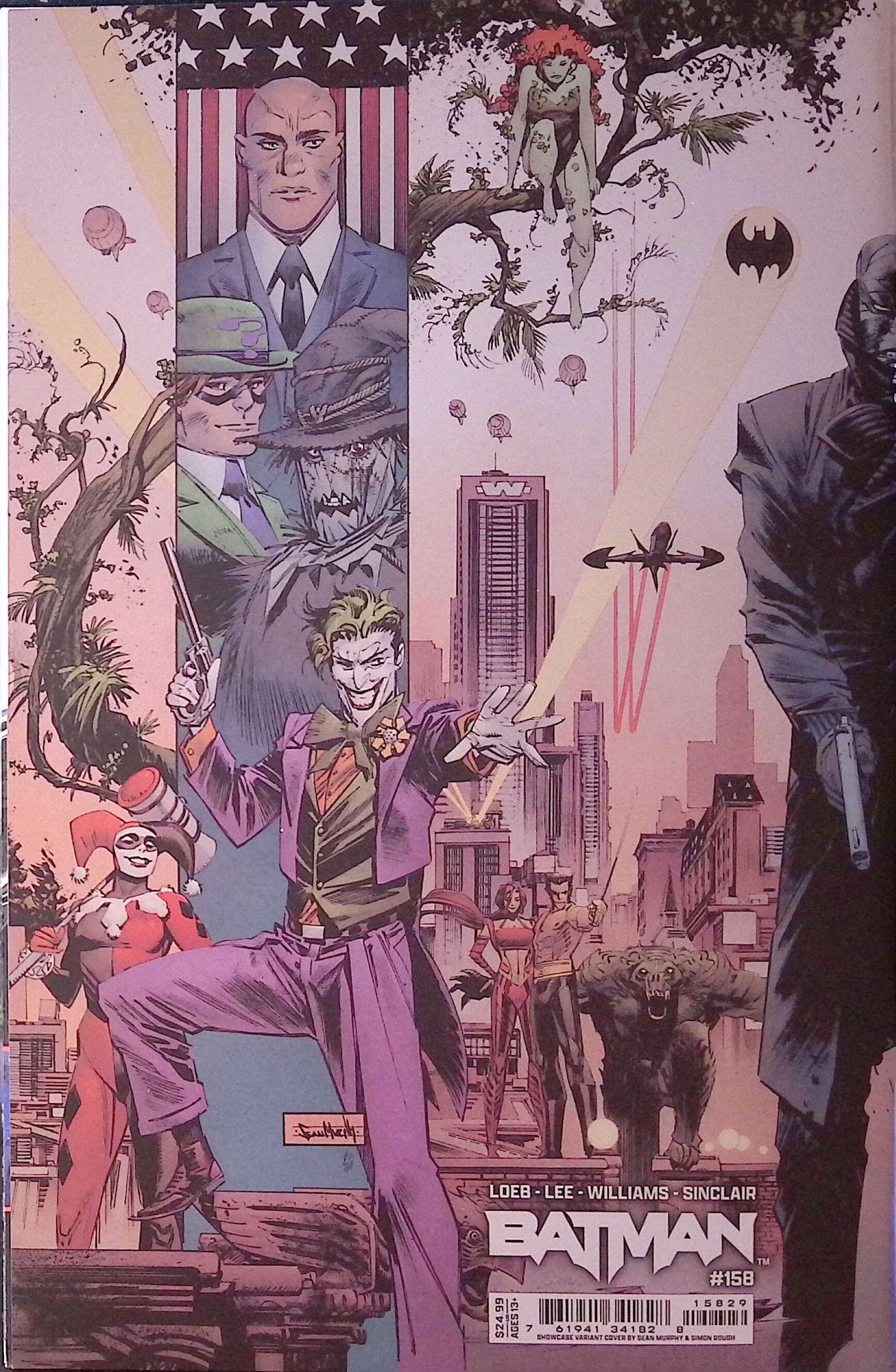 Batman # 158  DC Comics Sean Gordan Murphy Foil Variant 2025 NM-