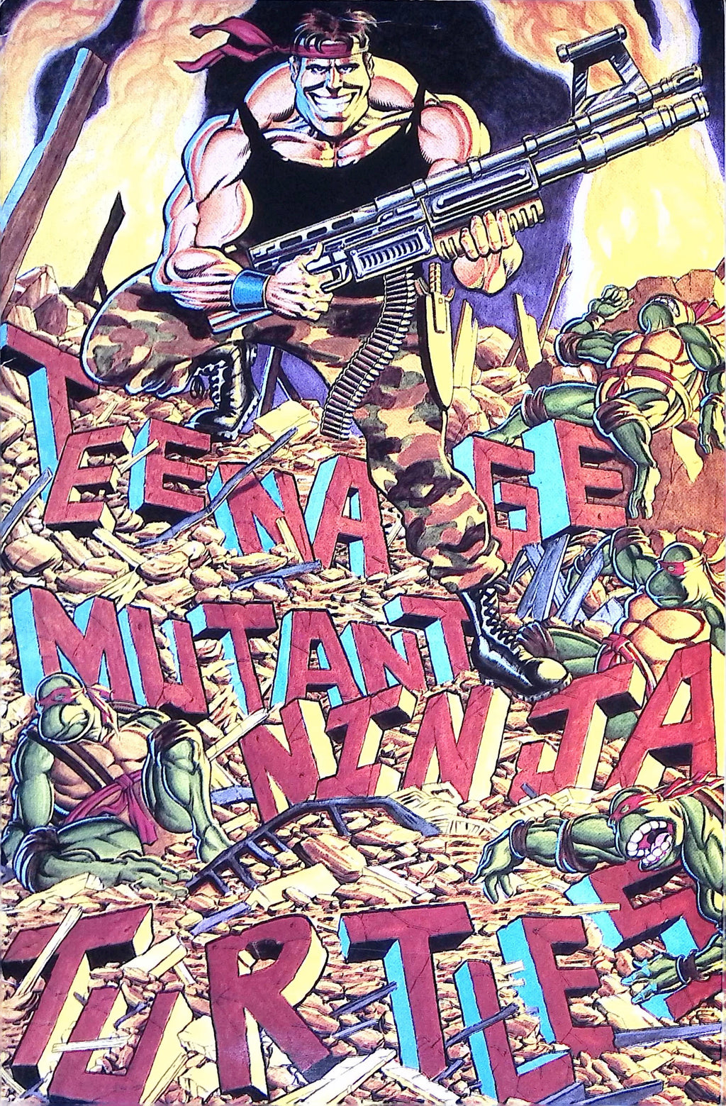 Teenage Mutant Ninja Turtles Book 34 1990 VF-
