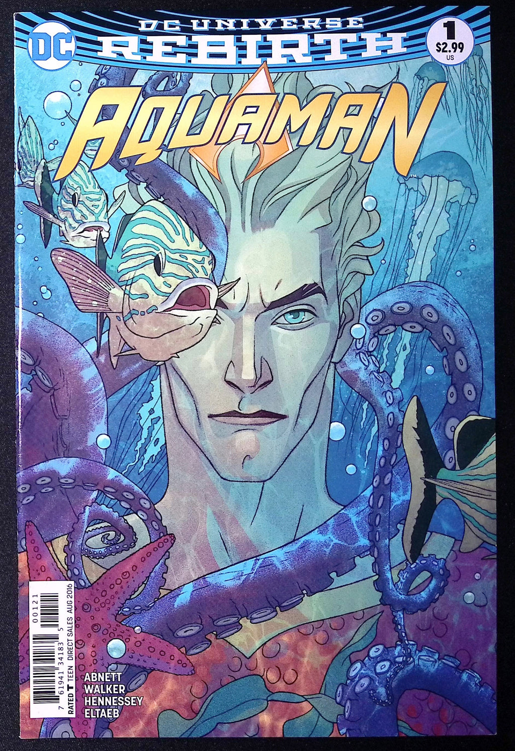 Aquaman: Rebirth # 1 2016 Variant NM-