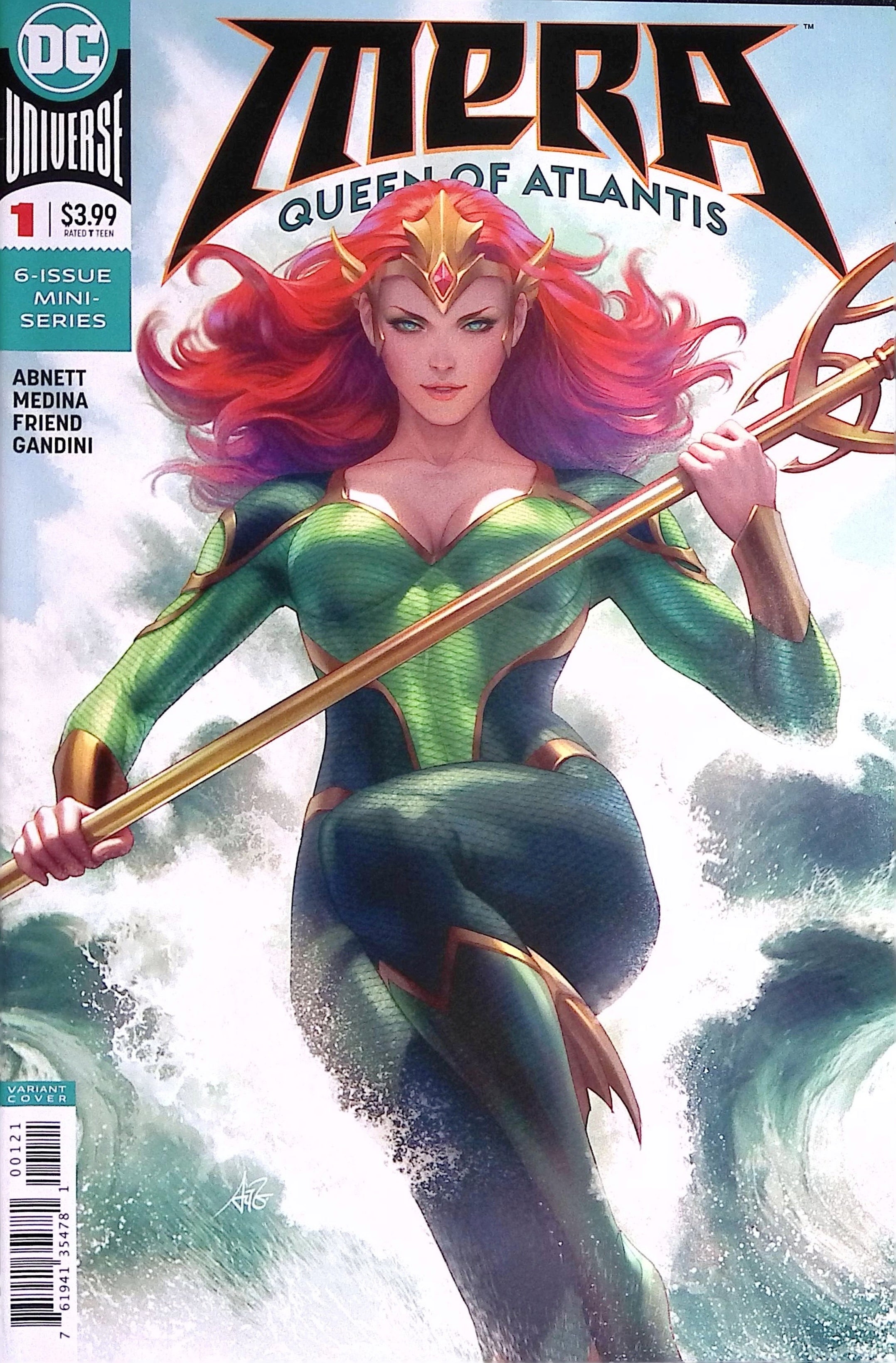 Mera: Queen of Atlantis # 1 2018 NM-