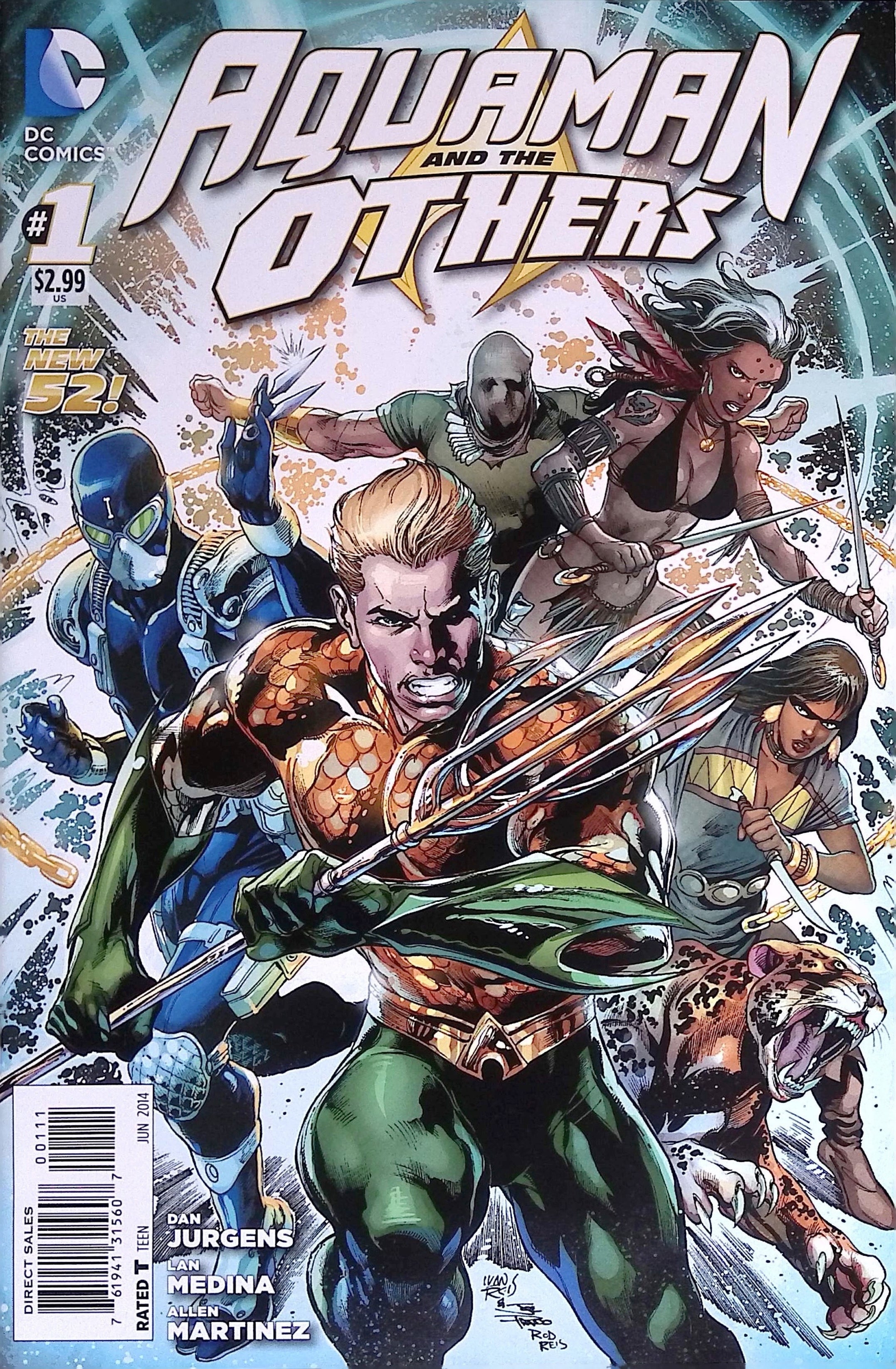 Aquaman and the Others # 1 2014 NM