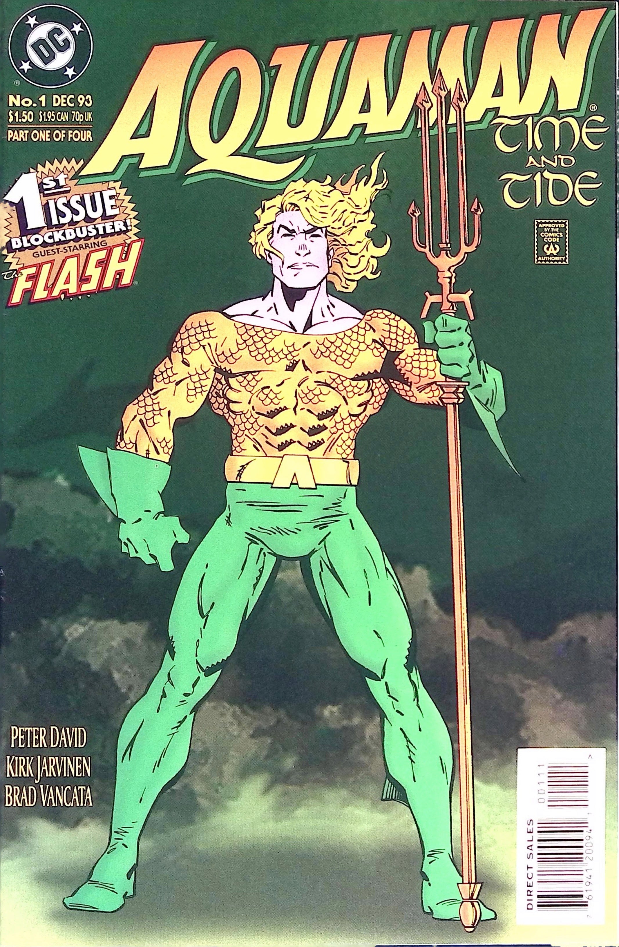 Aquaman: Time and Tide # 1 1993 VF/NM