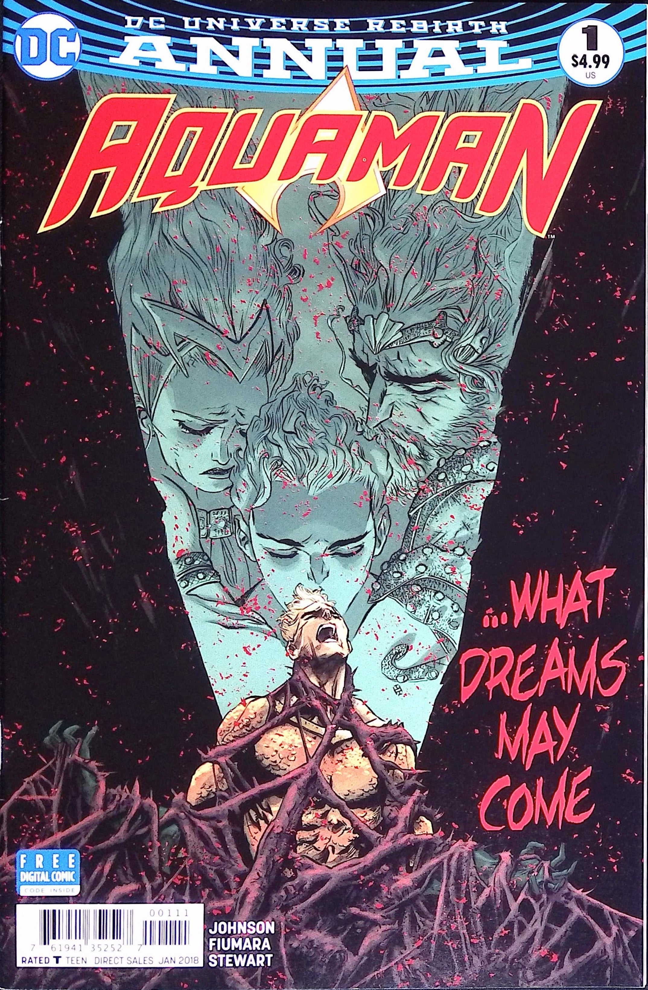 Aquaman Annual # 1 2018 NM-