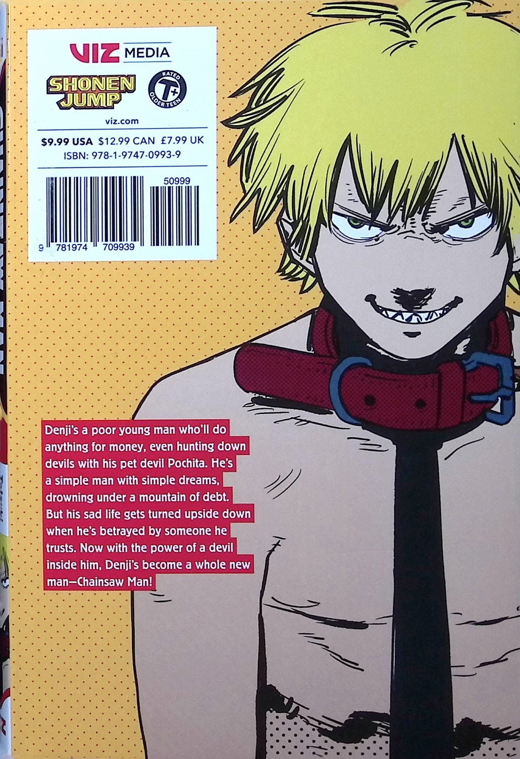 Chainsaw Man # 1 Tenth Printing 2022 NM-