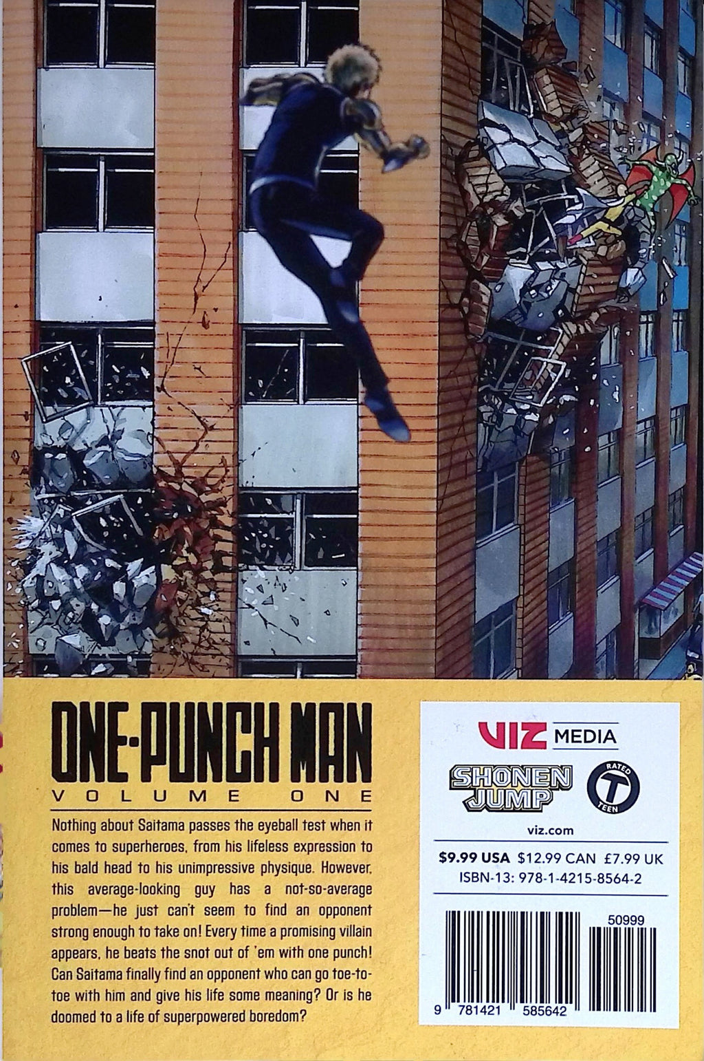 One-Punch Man # 1 Twelfth Printing 2022 NM