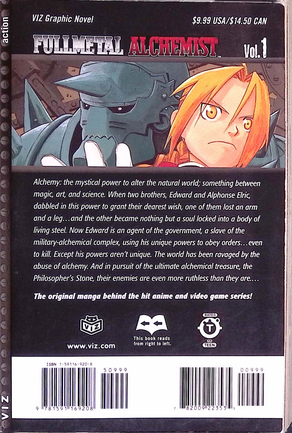 Fullmetal Alchemist # 1 2005 NM-