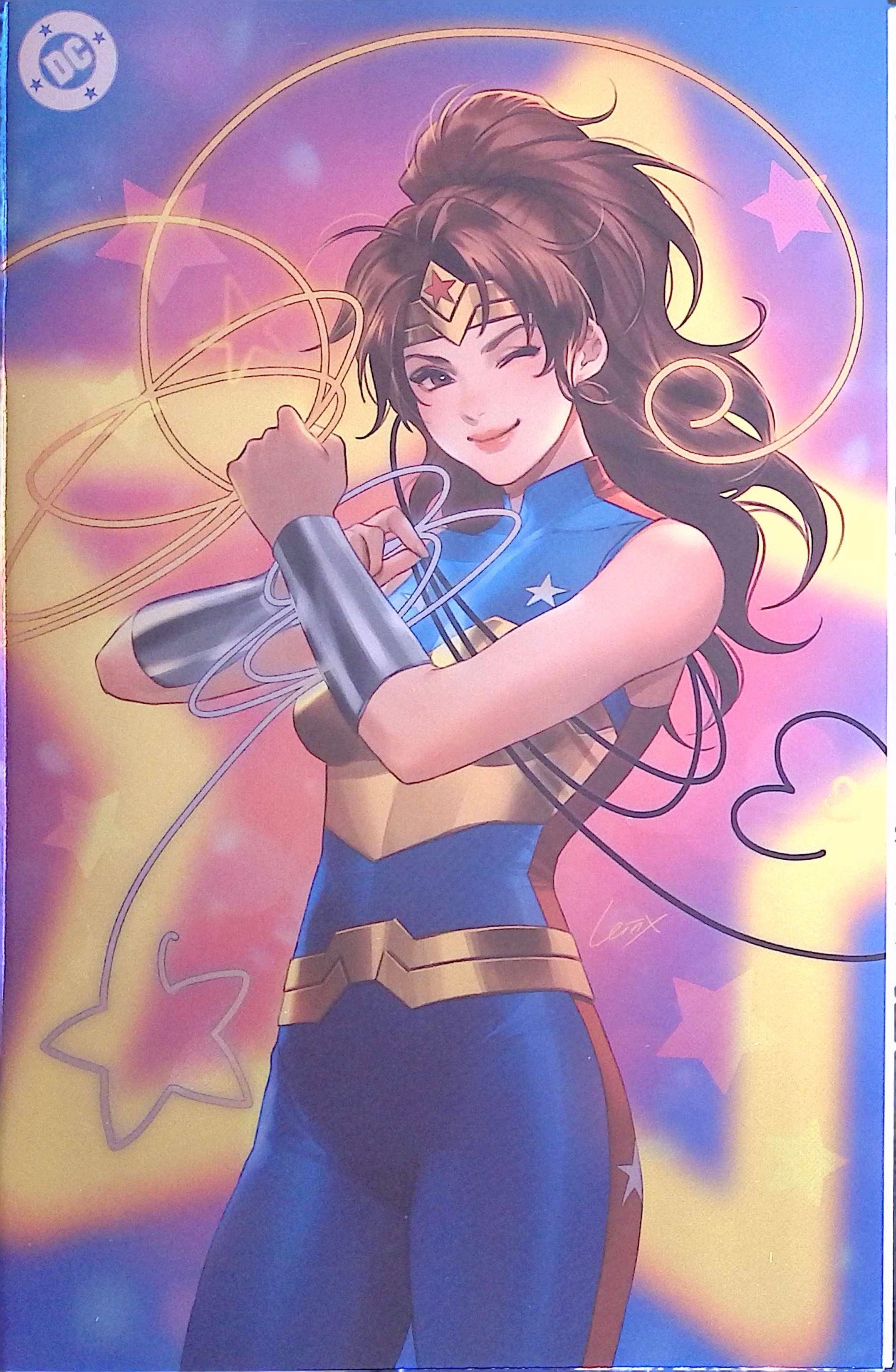 Trinity: Daughter of Wonder Woman # 1 Foil Cover 2025 NM