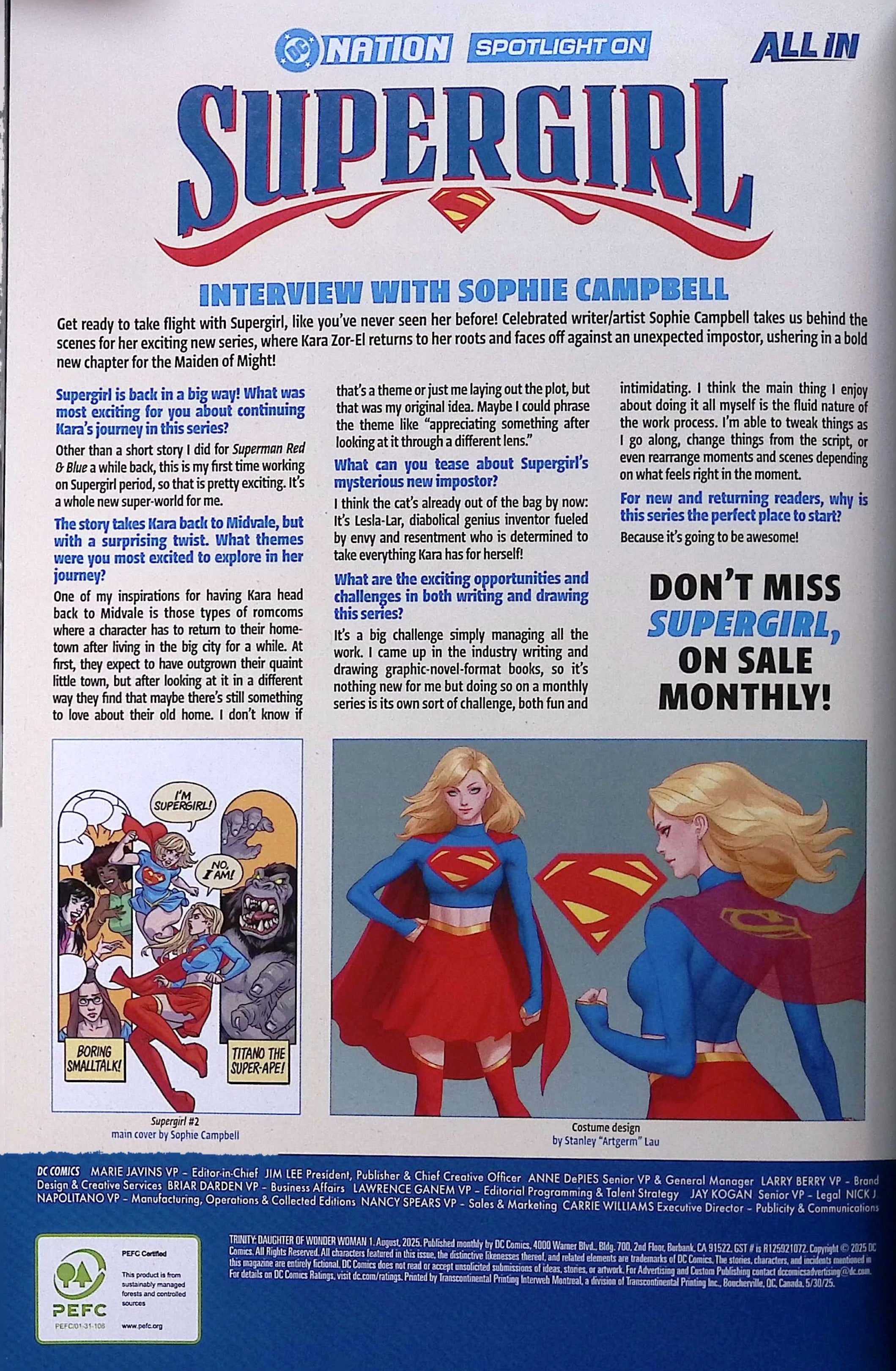 Trinity: Daughter of Wonder Woman # 1 Foil Cover 2025 NM