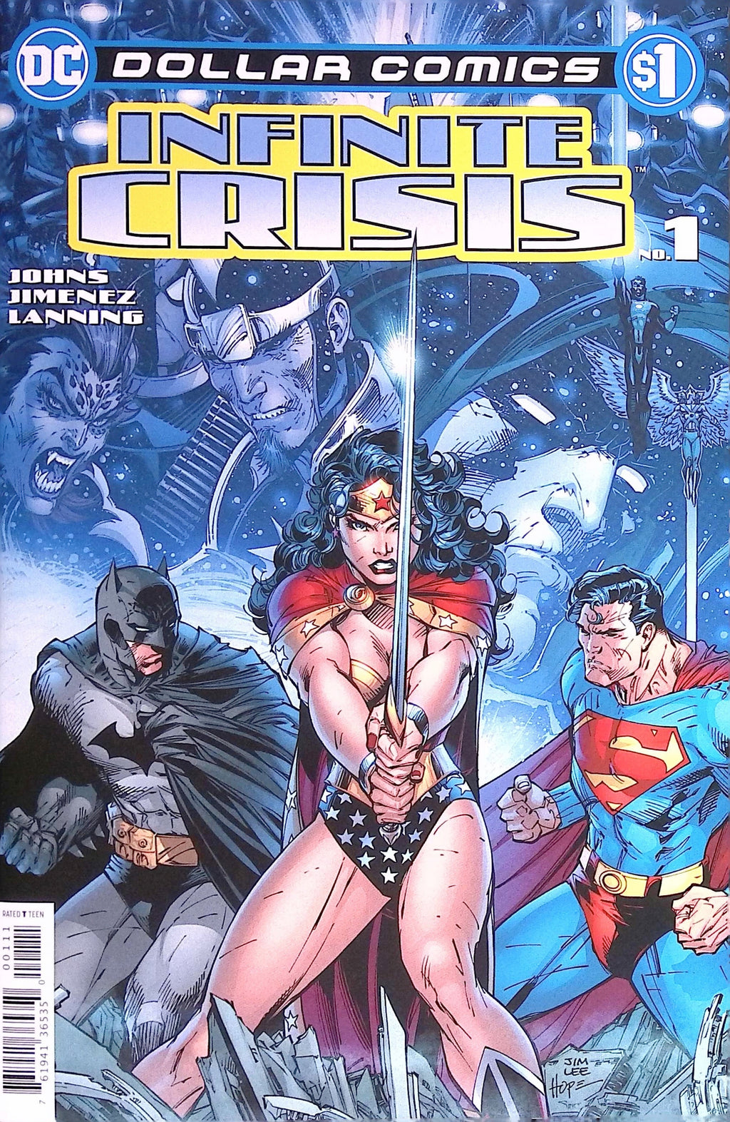 Infinite Crisis # 1  Dollar Comics Reprint # 1 2019 NM
