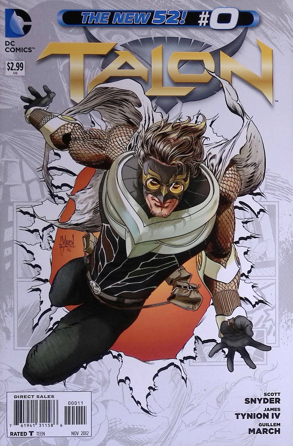 Talon # 0 2012 VF/NM