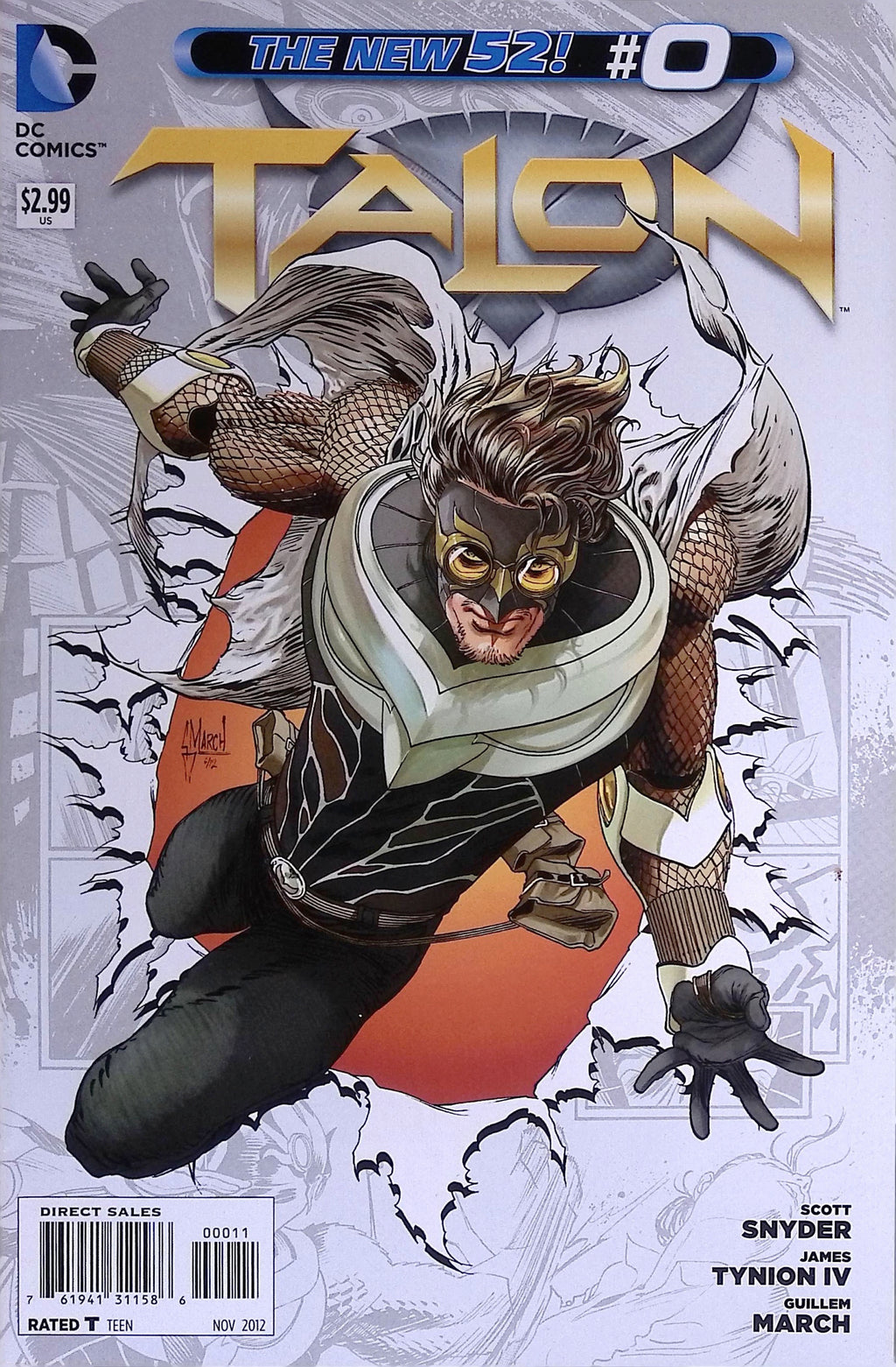 Talon # 0 2012 VF/NM