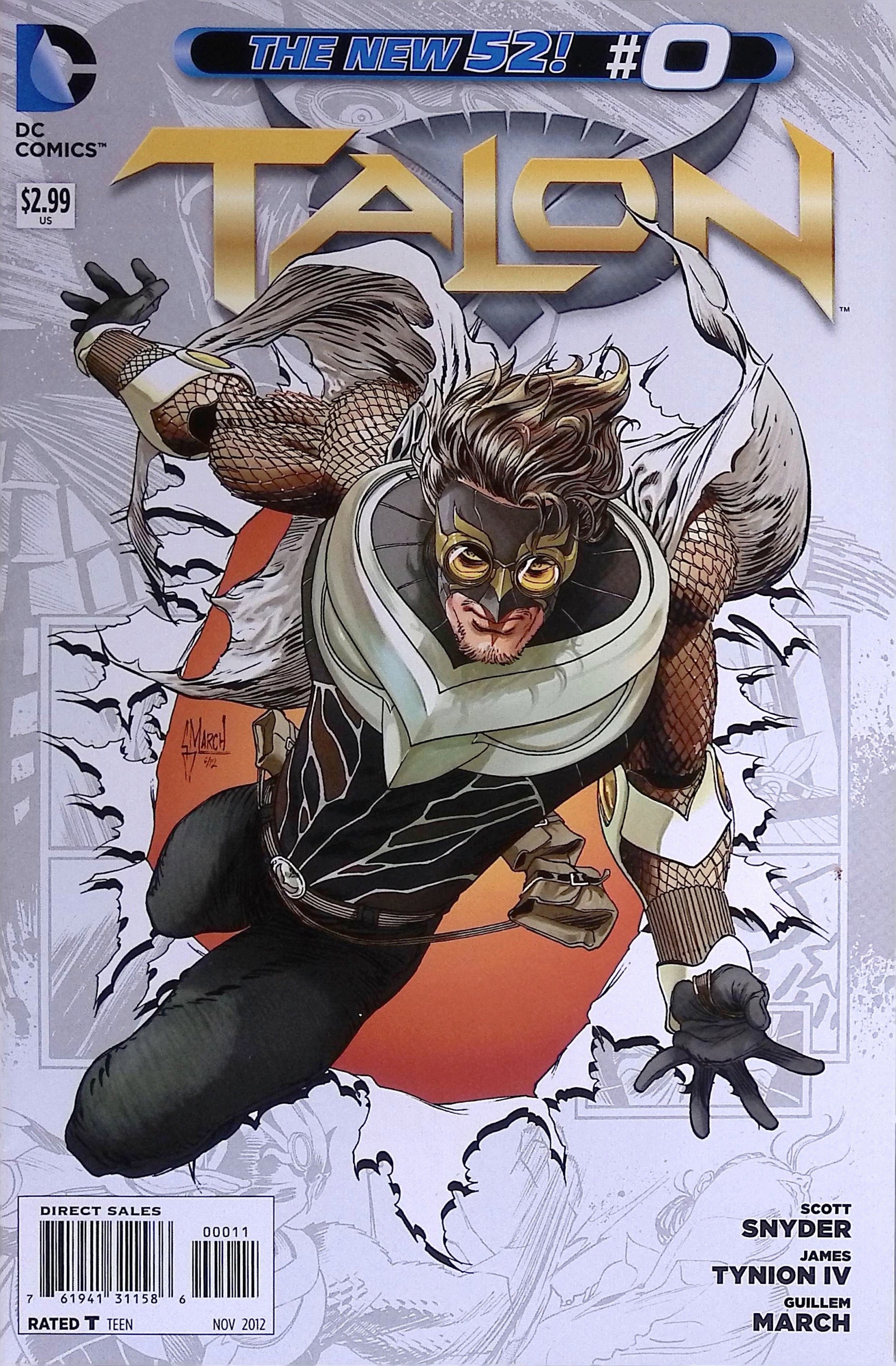 Talon # 0 2012 VF/NM