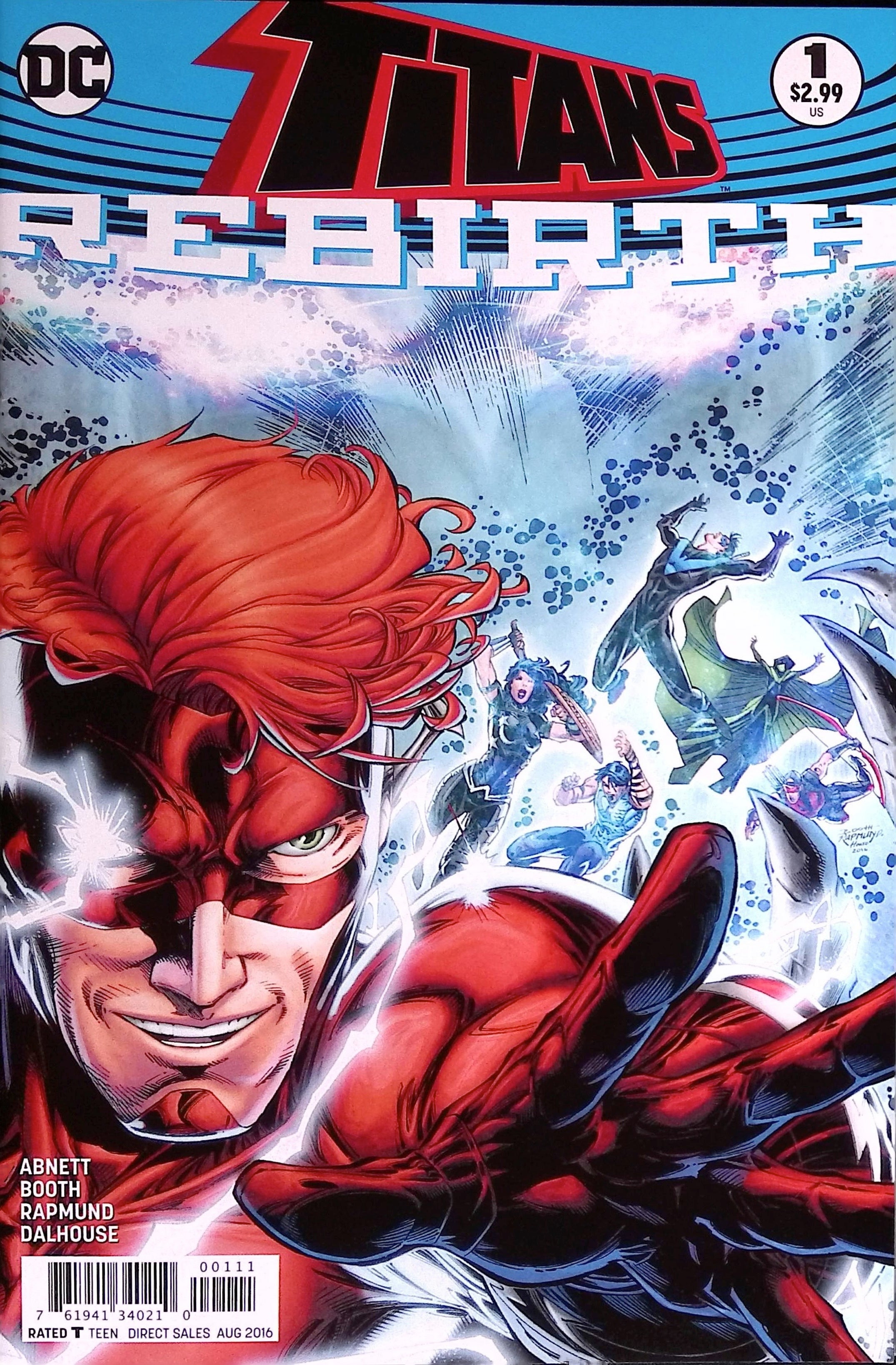 Titans # 1 Rebirth 2016 NM
