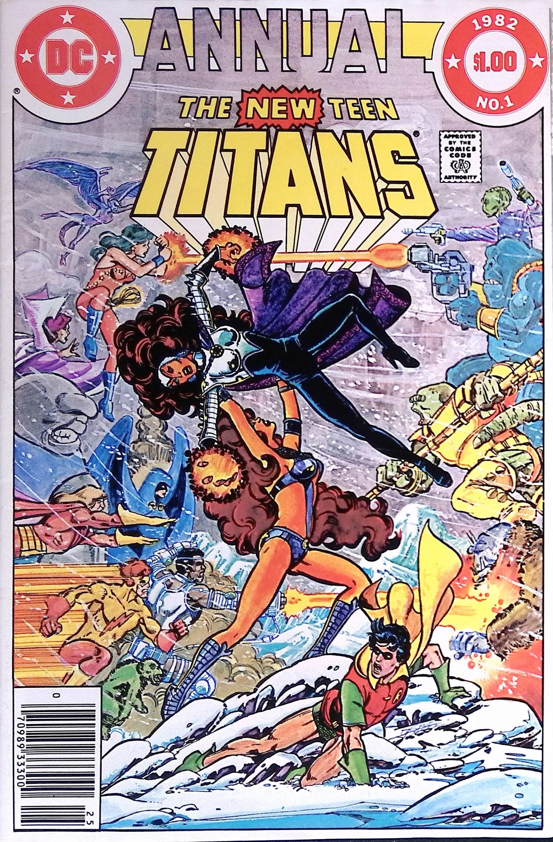 The New Teen Titans Annual # 1 1982 Newsstand Edition NM-