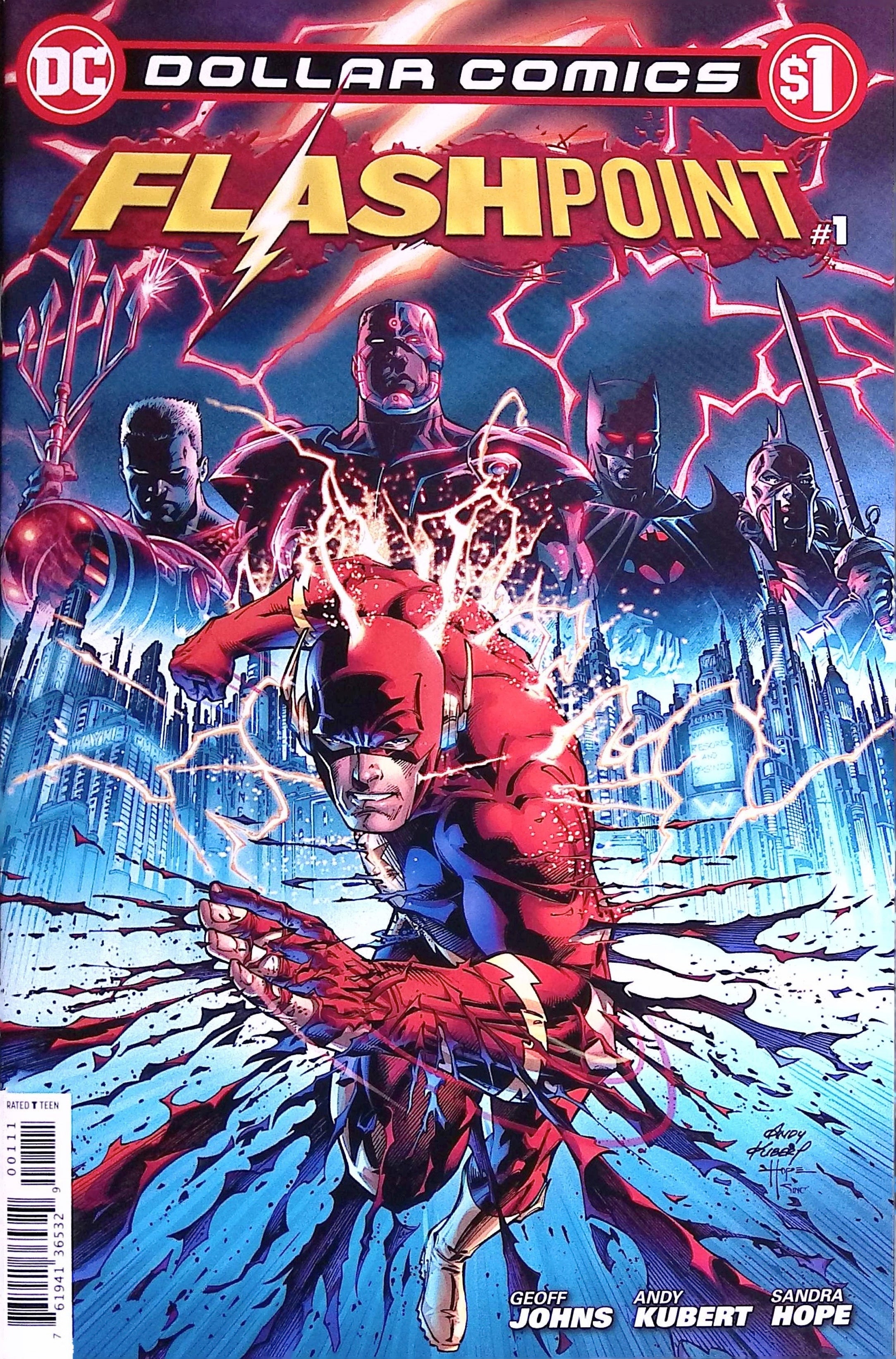 Flashpoint # 1 Dollar Comics Reprint 2020 NM