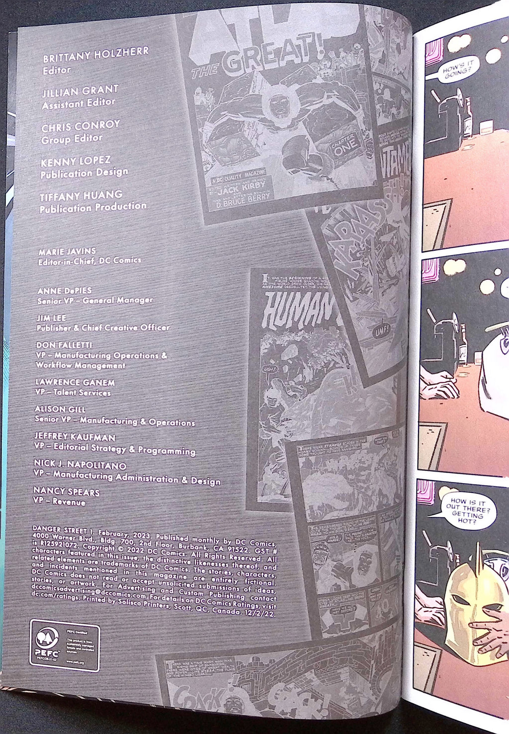 Danger Street # 1 2022 NM-