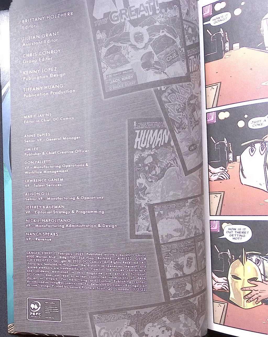 Danger Street # 1 2022 NM-
