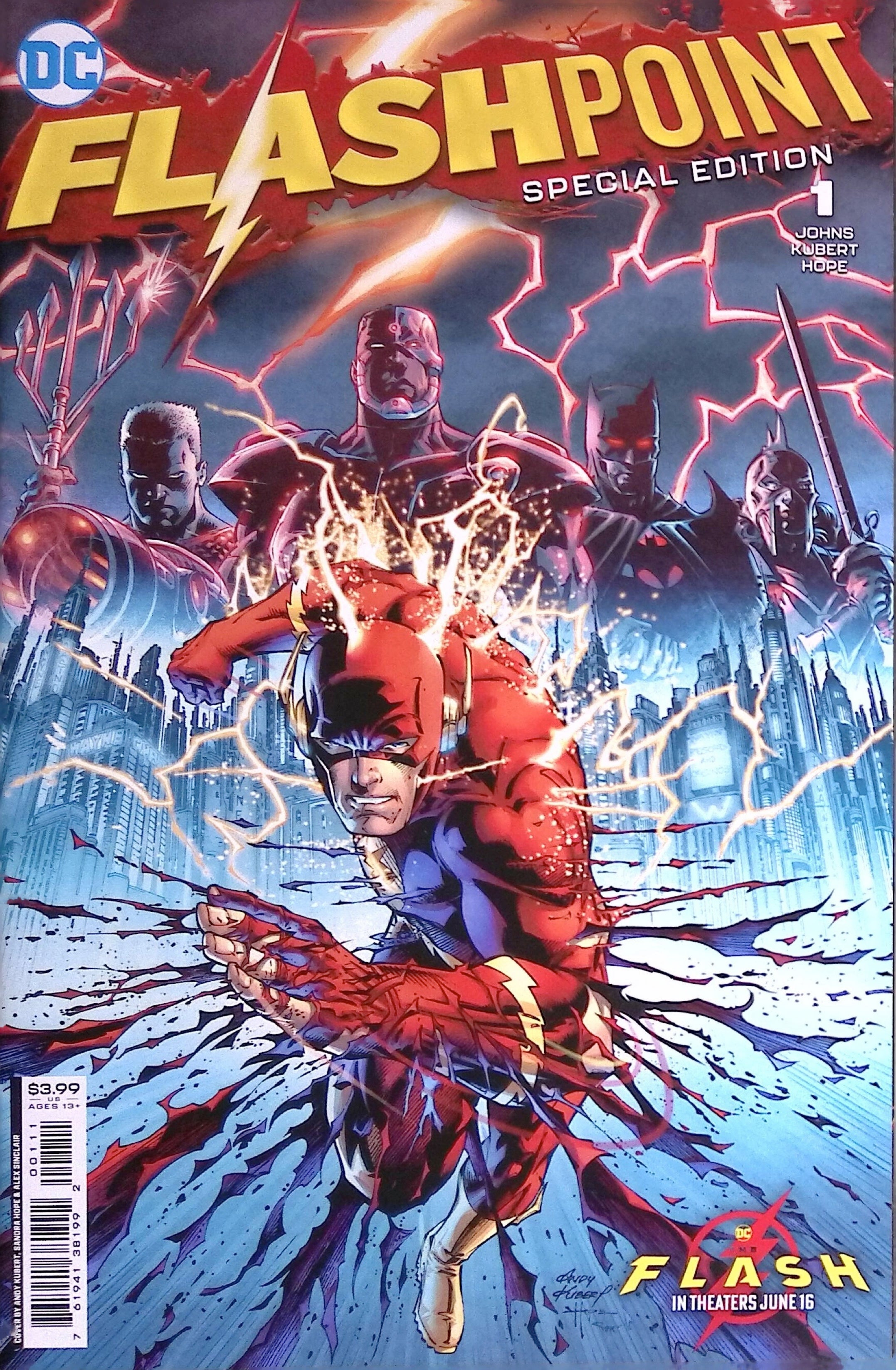 Flashpoint # 1 Special Edition Reprint 2023 NM