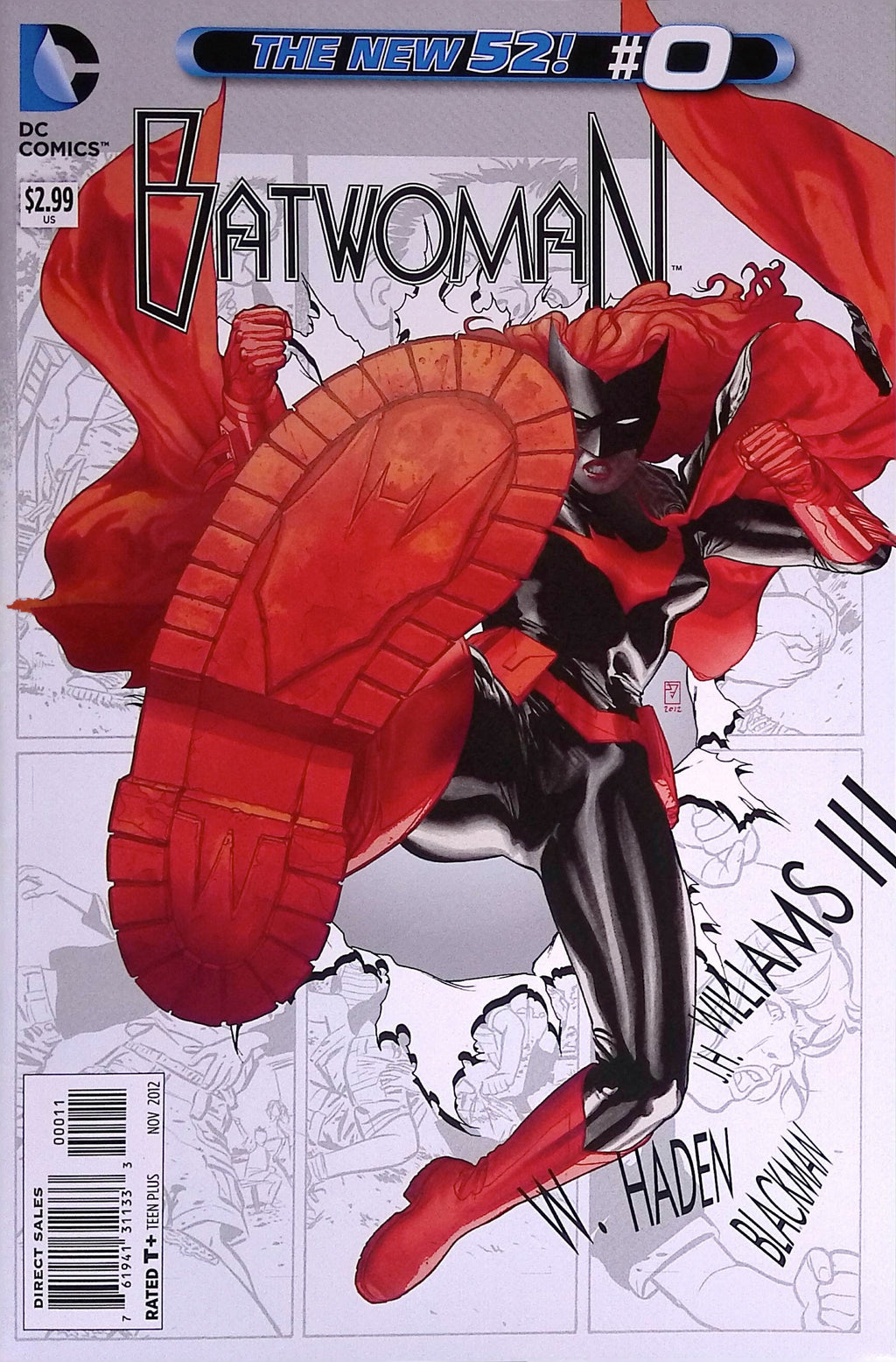 Batwoman # 0 2012 VF/NM