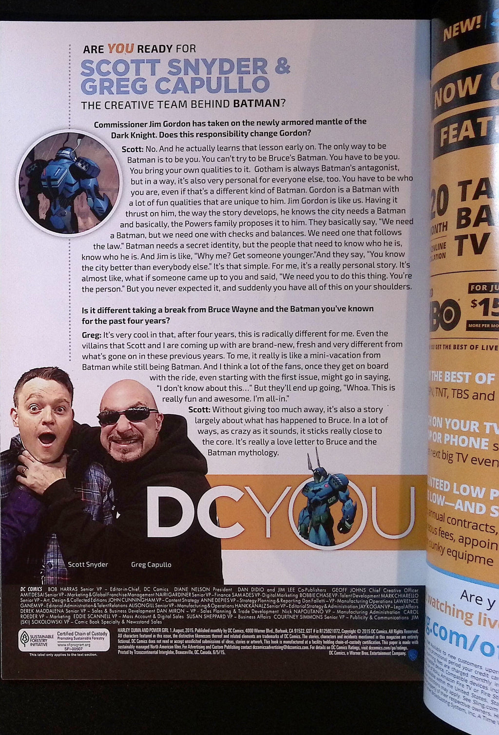 Harley Quinn and Power Girl # 1 2015 NM-