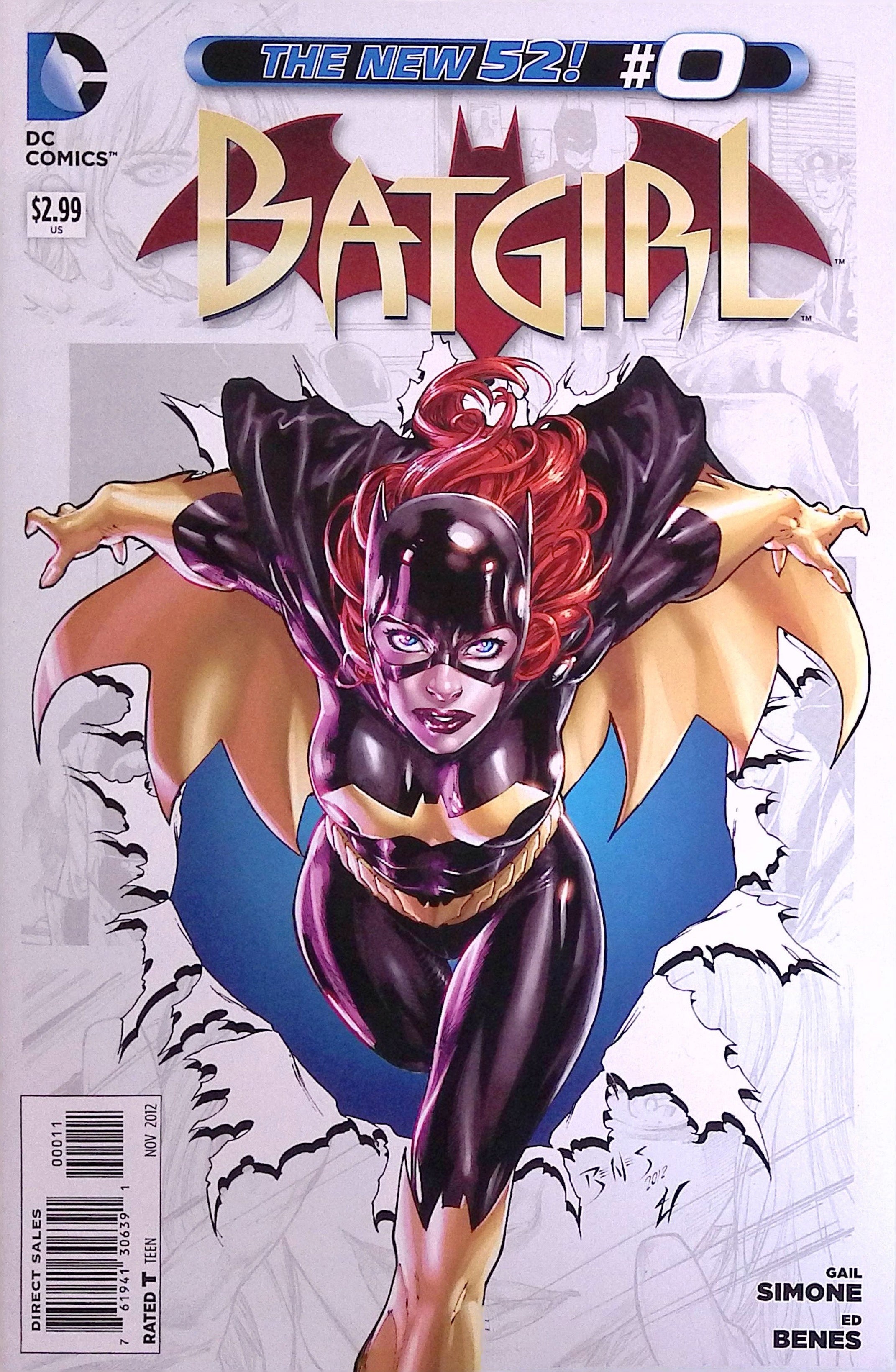 Batgirl # 0 2012 NM-