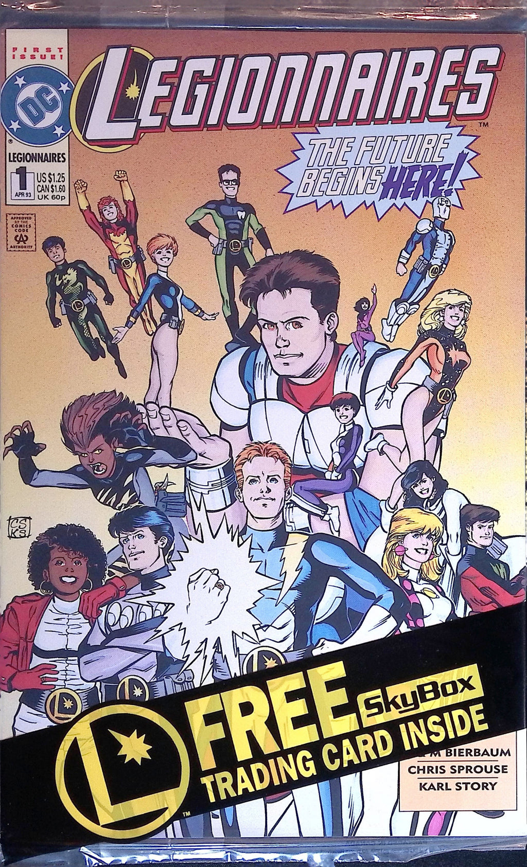 Legionnaires # 1 1993 Polybagged