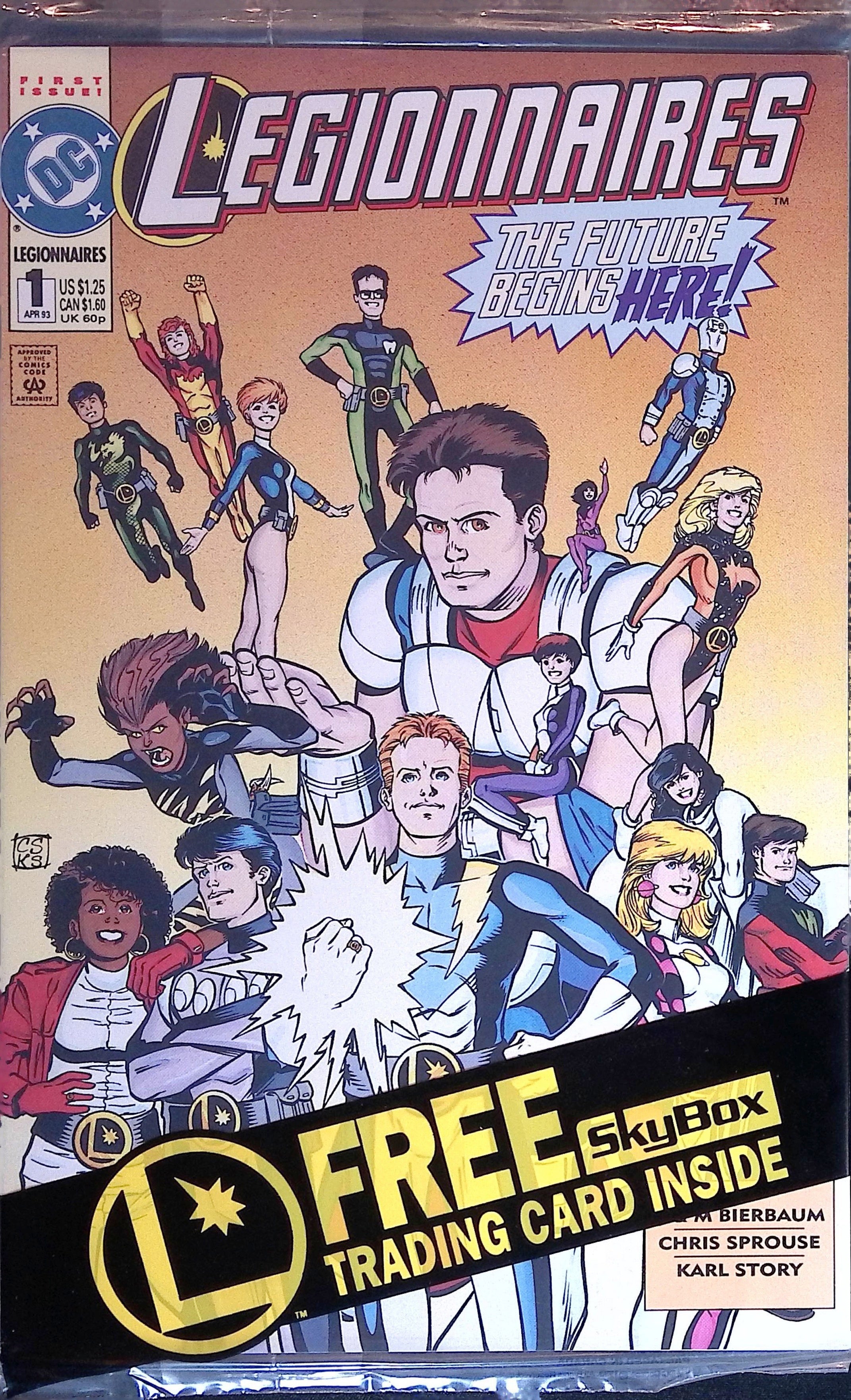 Legionnaires # 1 1993 Polybagged