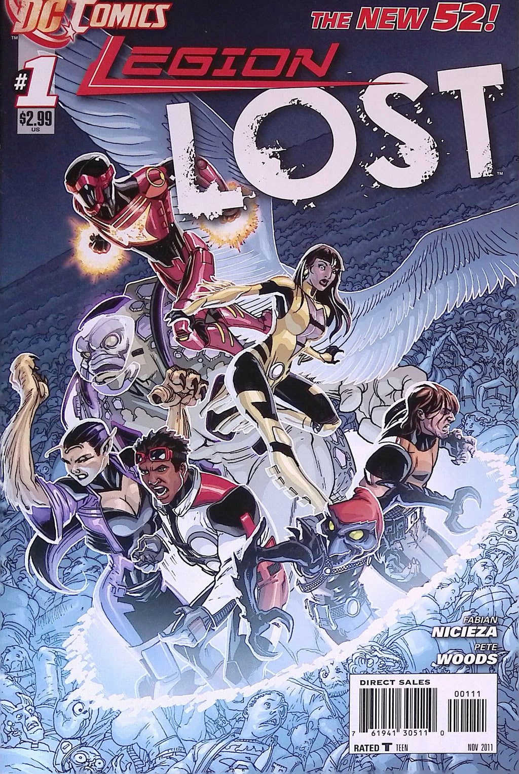 Legion Lost # 1 2011 NM-