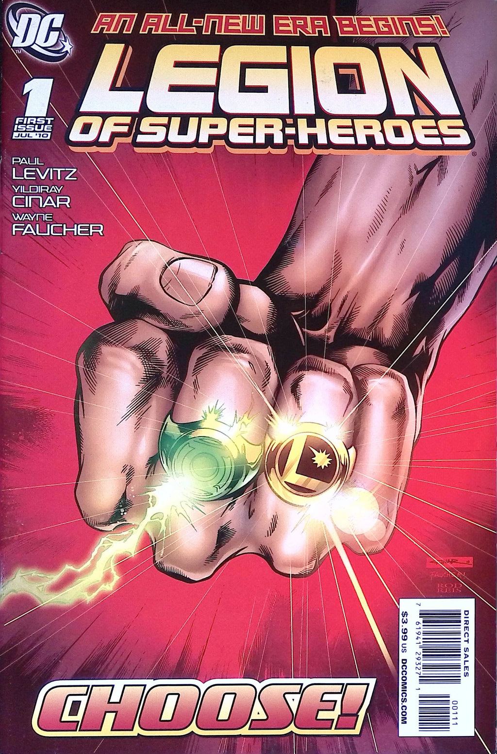 Legion of Super-Heroes # 1 2010 VF/NM