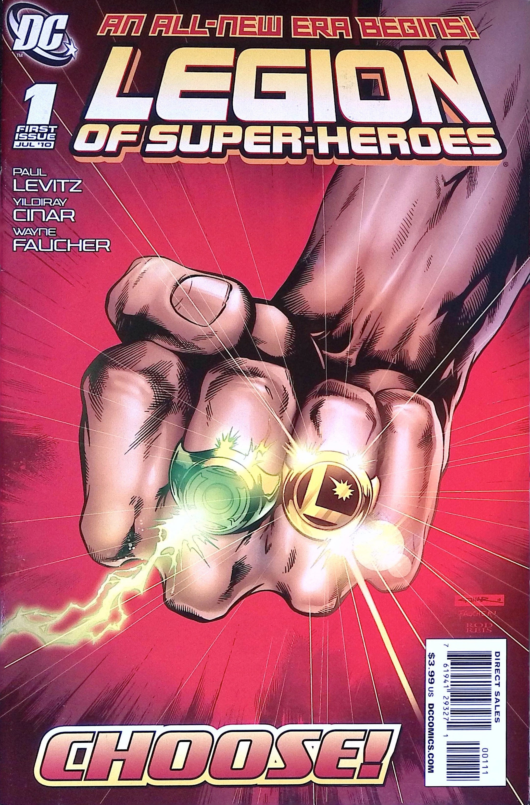 Legion of Super-Heroes # 1 2010 VF/NM
