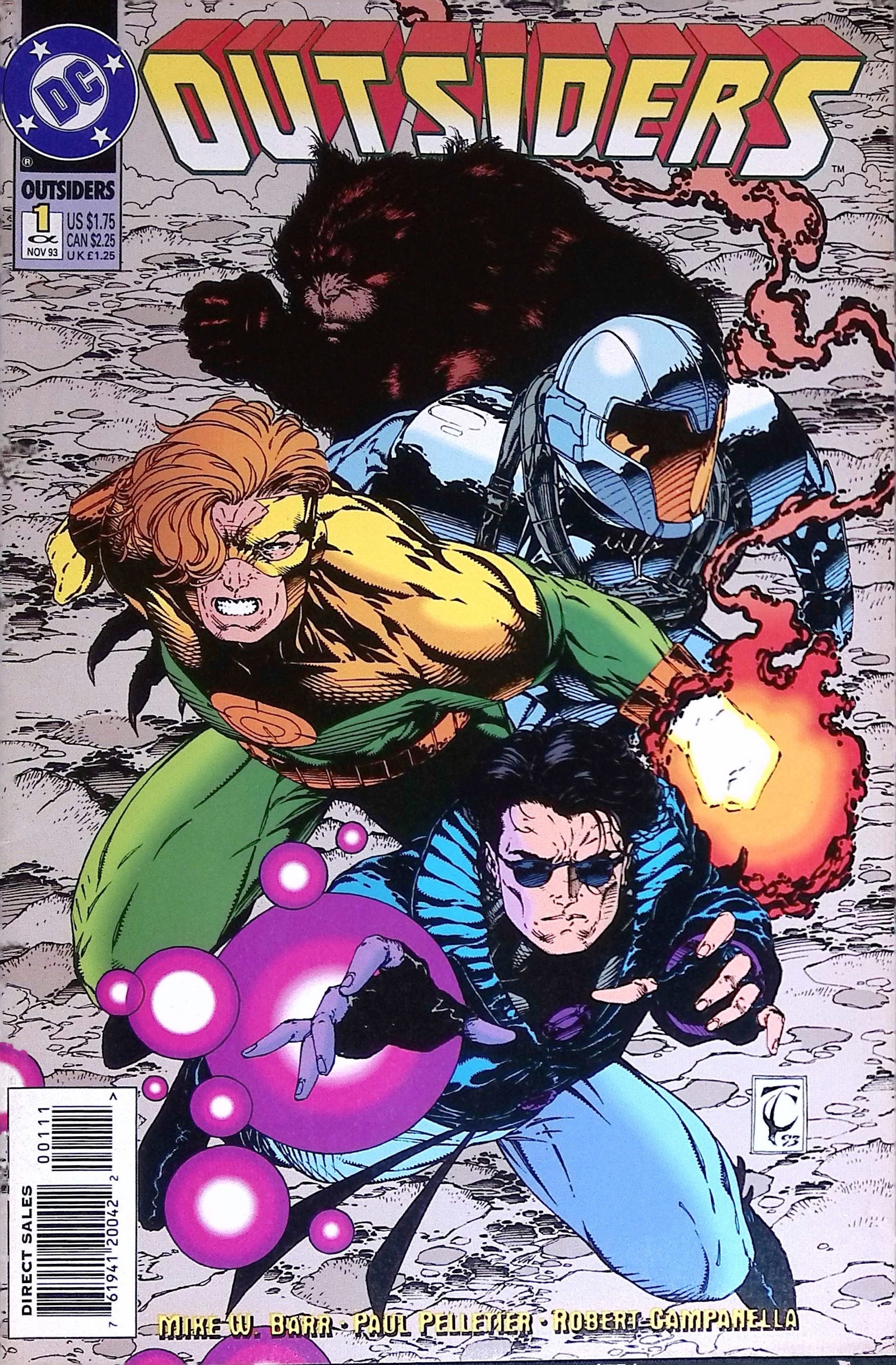 Outsiders # 1 1993 Cover Alpha 1993 NM-