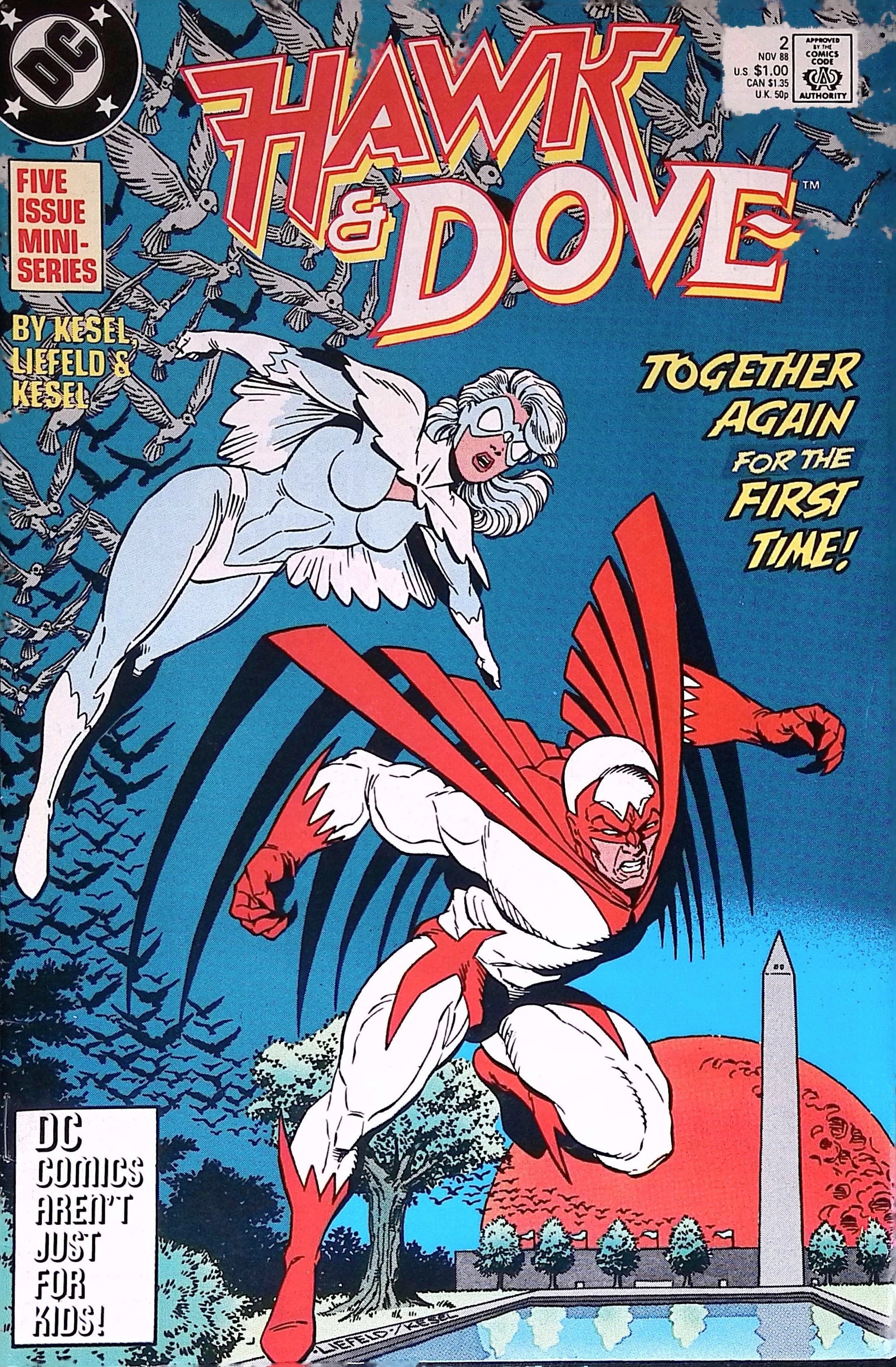 Hawk & Dove # 2 1988 VF/NM