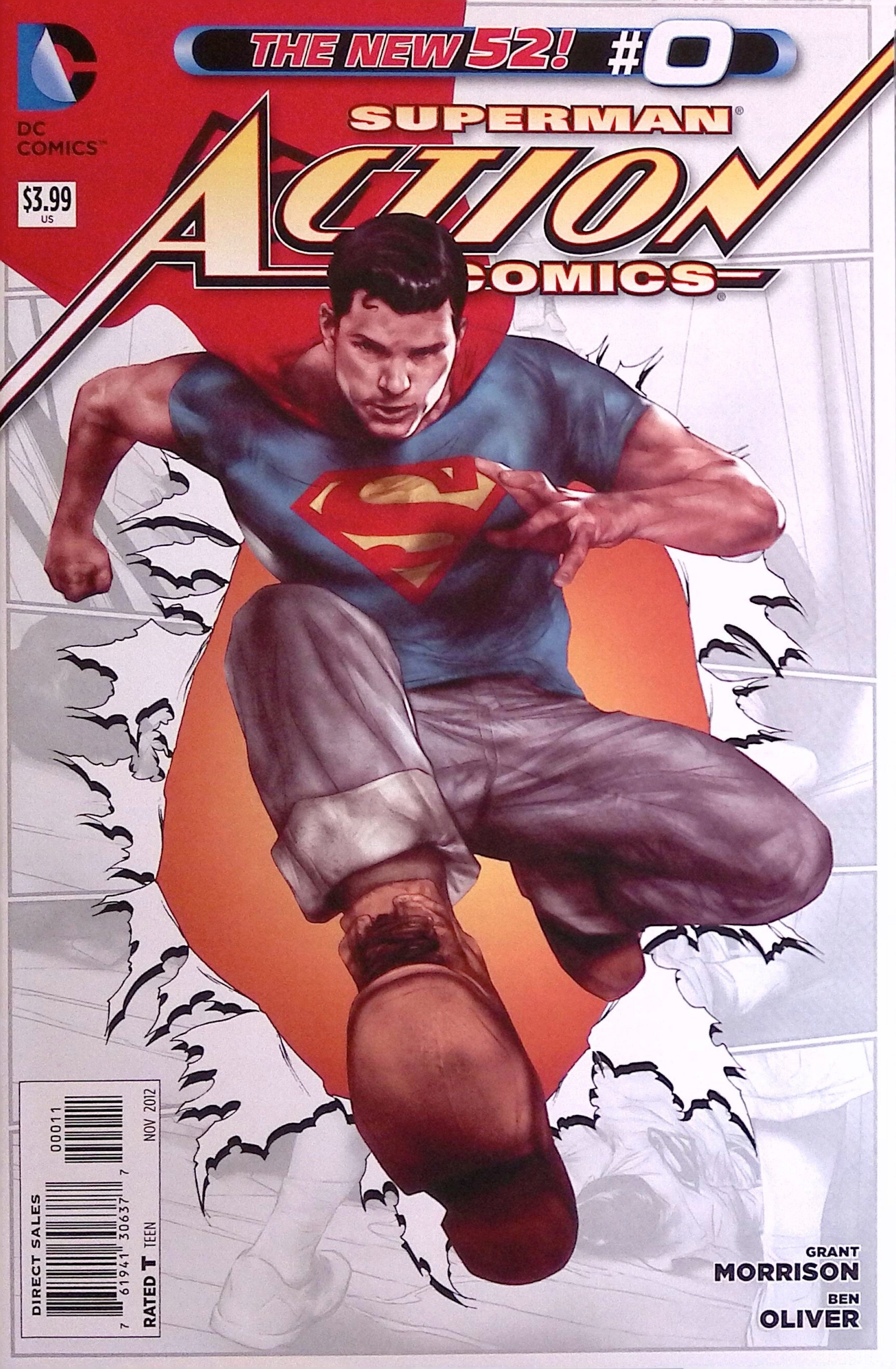 Superman: Action Comics # 0 2012 NM