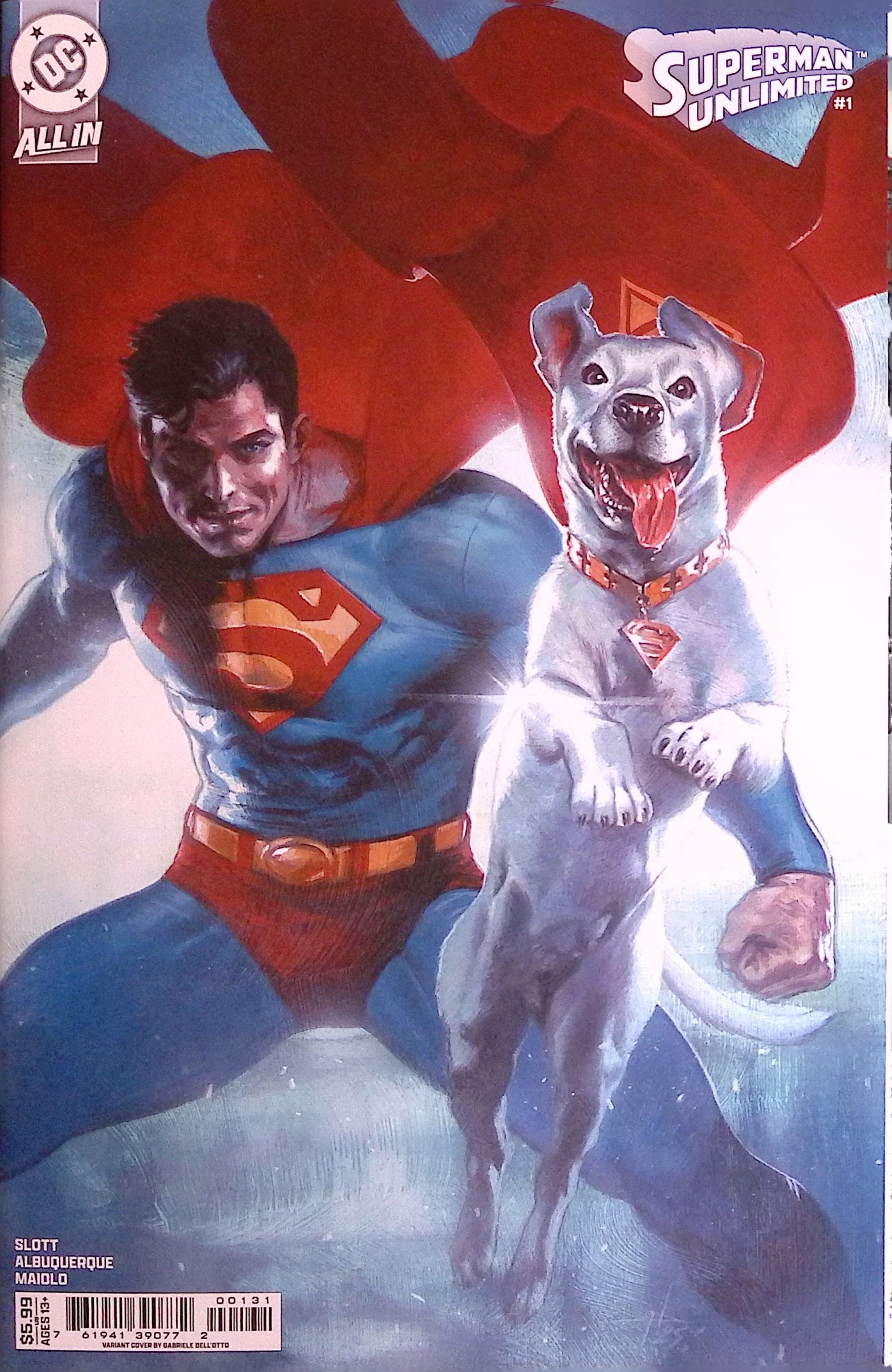 Superman Unlimited # 1 Gabriele Dell'Otto Variant 2025 NM