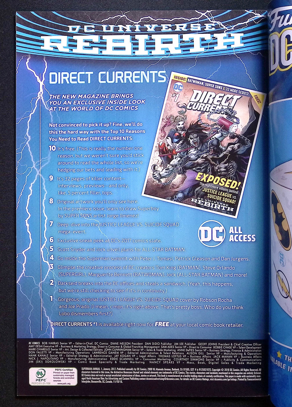 Superman Annual # 1 2017 NM-